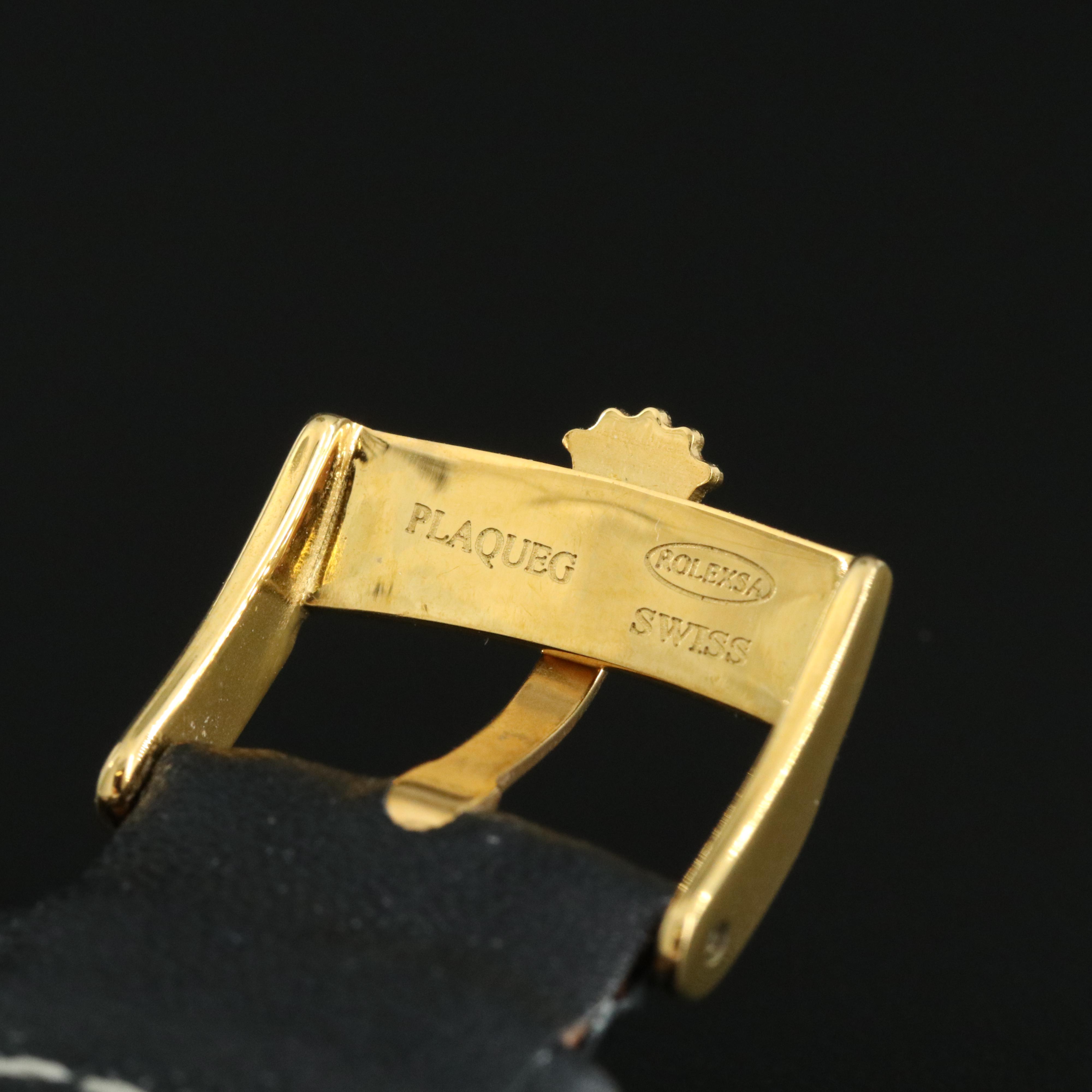 Vintage Rolex 1954 Bubble Back, Waffle Dial Watch