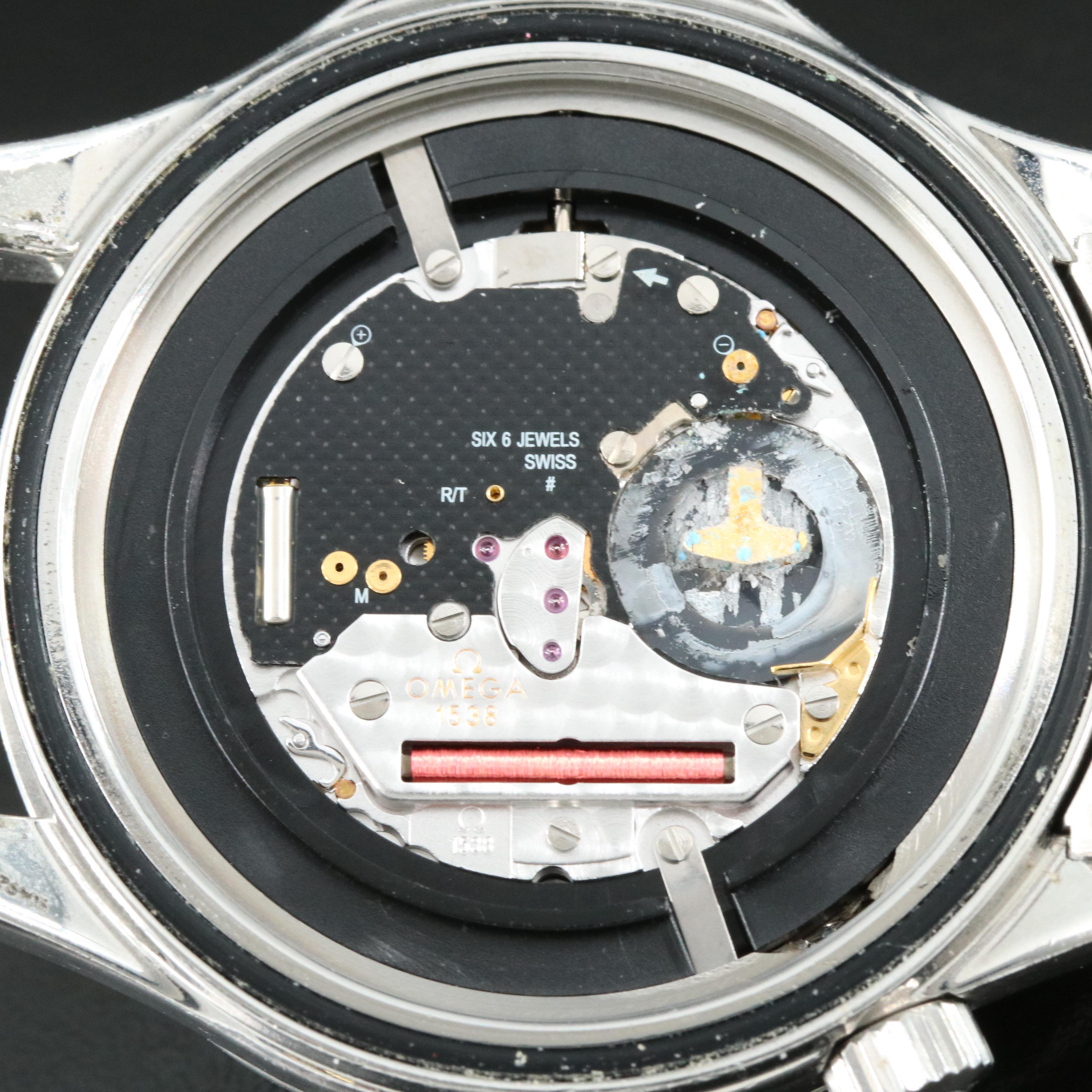 Omega Seamaster Professional 300M Black Wave Watch