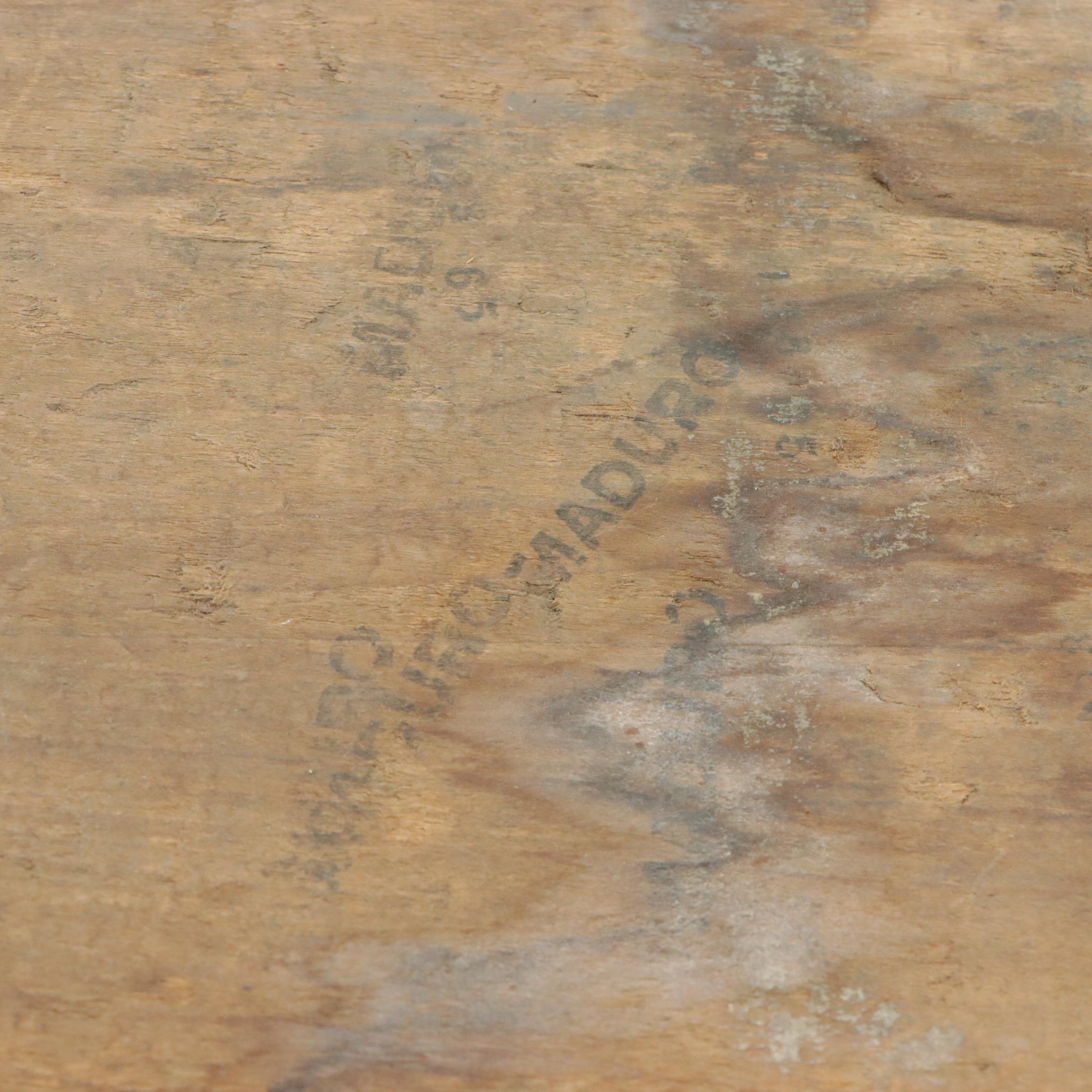 Wood and Iron Maduro Tobacco Leaf Curing Cabinet