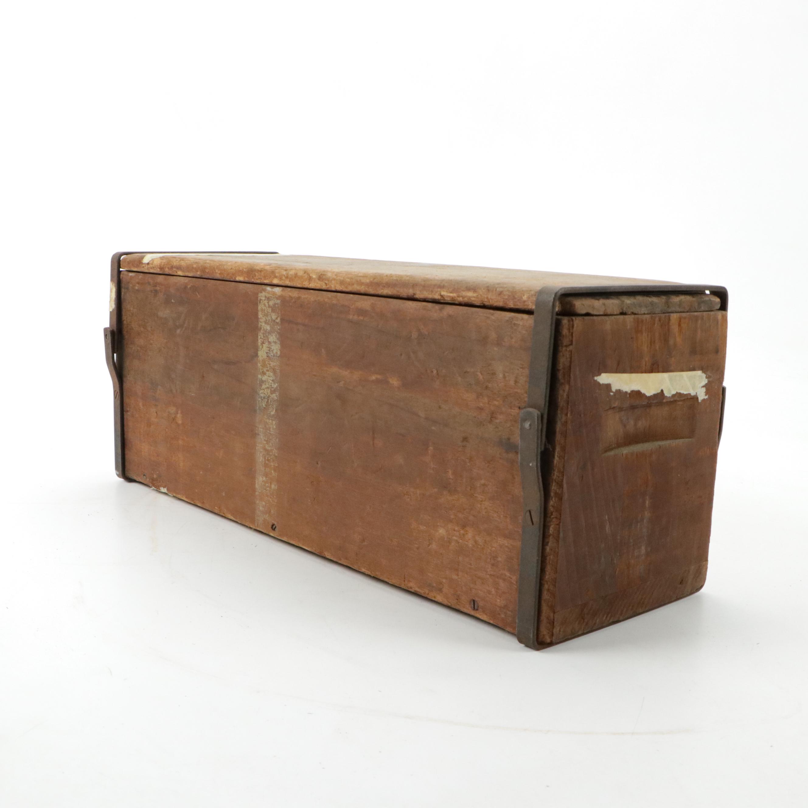 Wood and Iron Maduro Tobacco Leaf Curing Cabinet