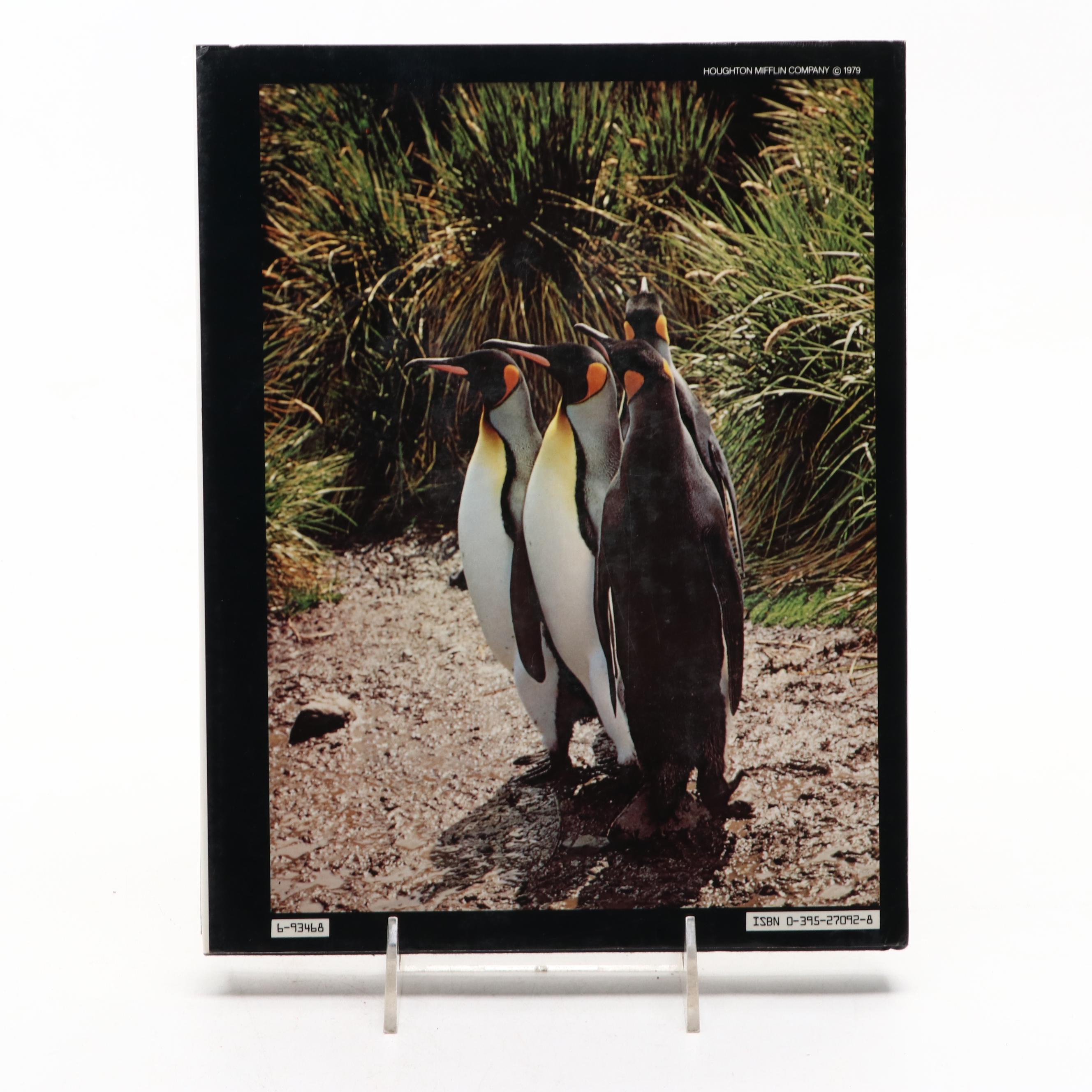 Penguin Figurines with Third Printing "Penguins" by Roger Tory Peterson