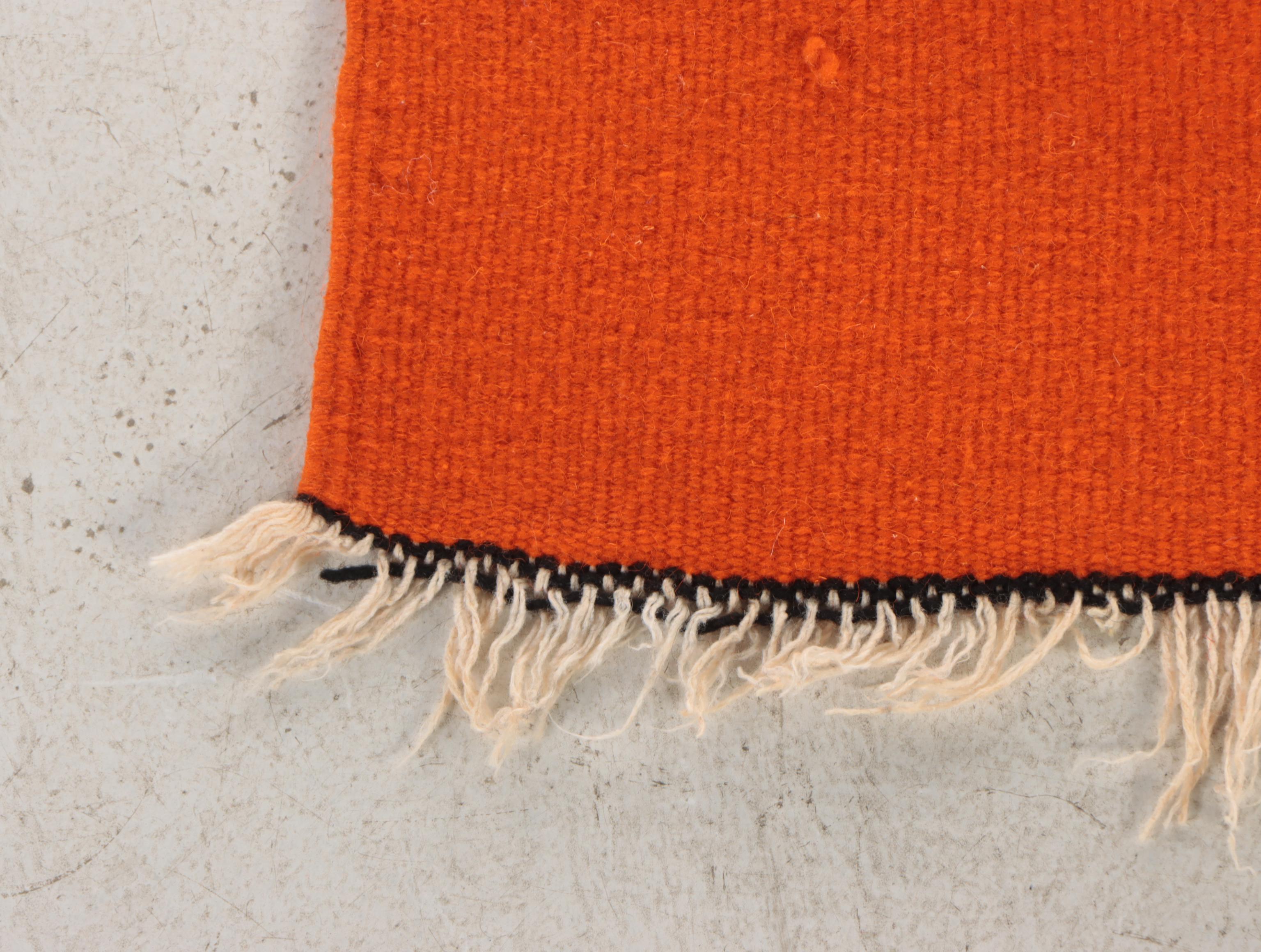 2'1 x 4'10 Handwoven Mexican Oaxaca Accent Rug
