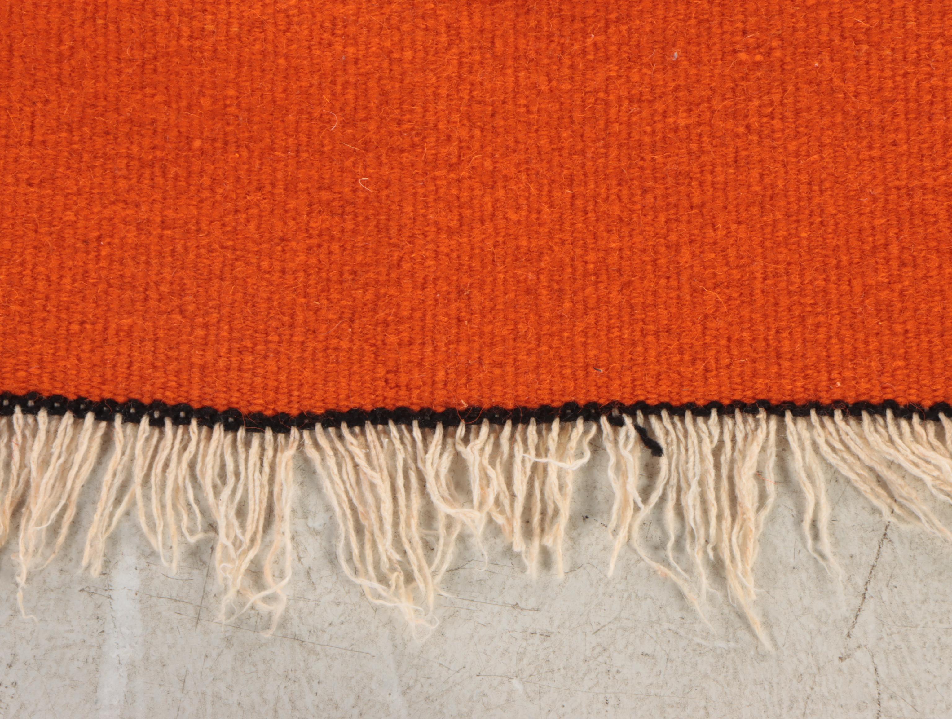 2'1 x 4'10 Handwoven Mexican Oaxaca Accent Rug