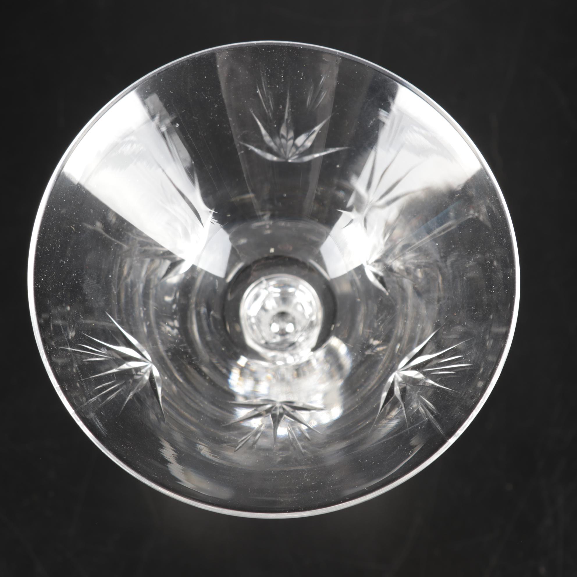 Reed & Barton Sterling "Francis I" Teaspoons With Double Facet-Bead Stem Crystal