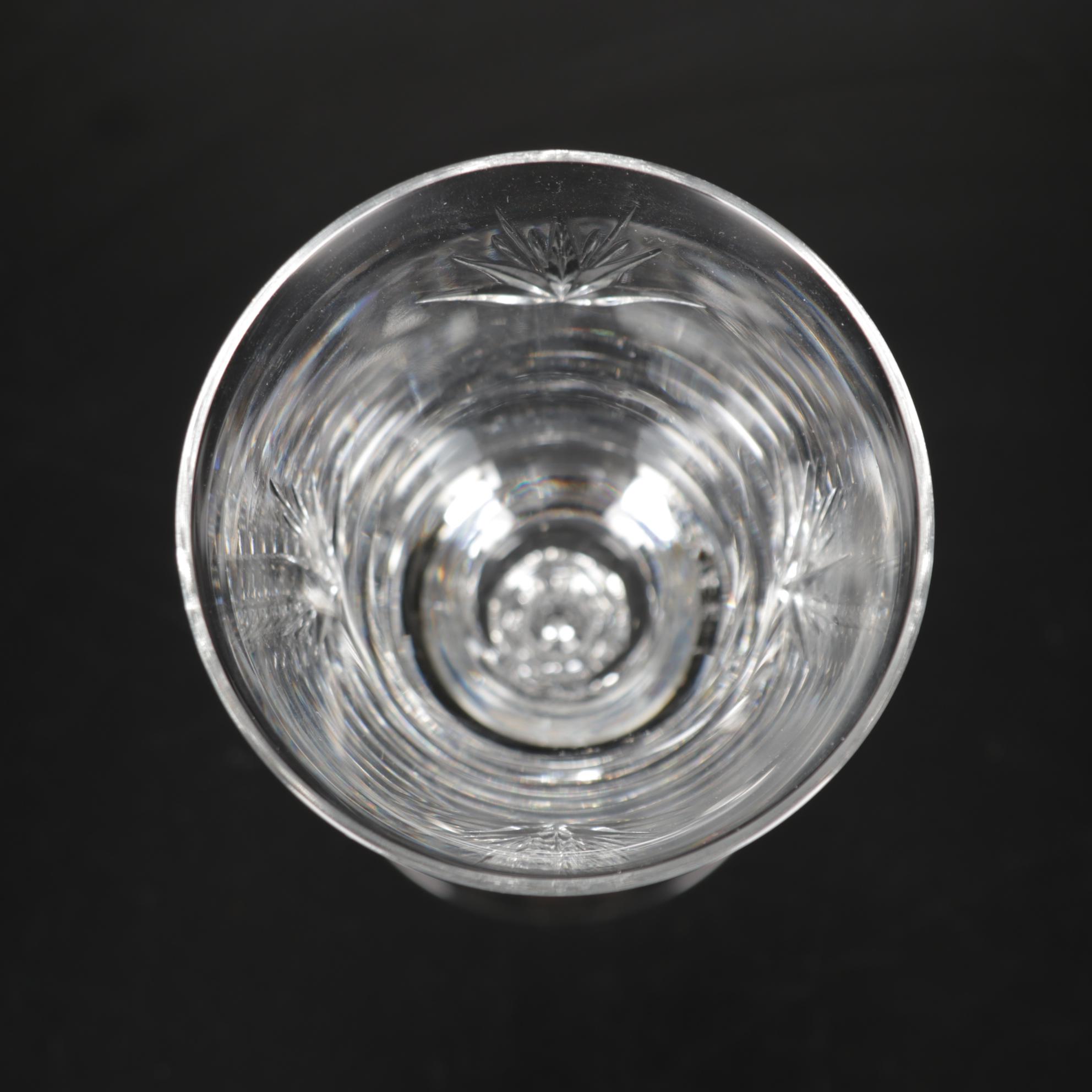 Reed & Barton Sterling "Francis I" Teaspoons With Double Facet-Bead Stem Crystal