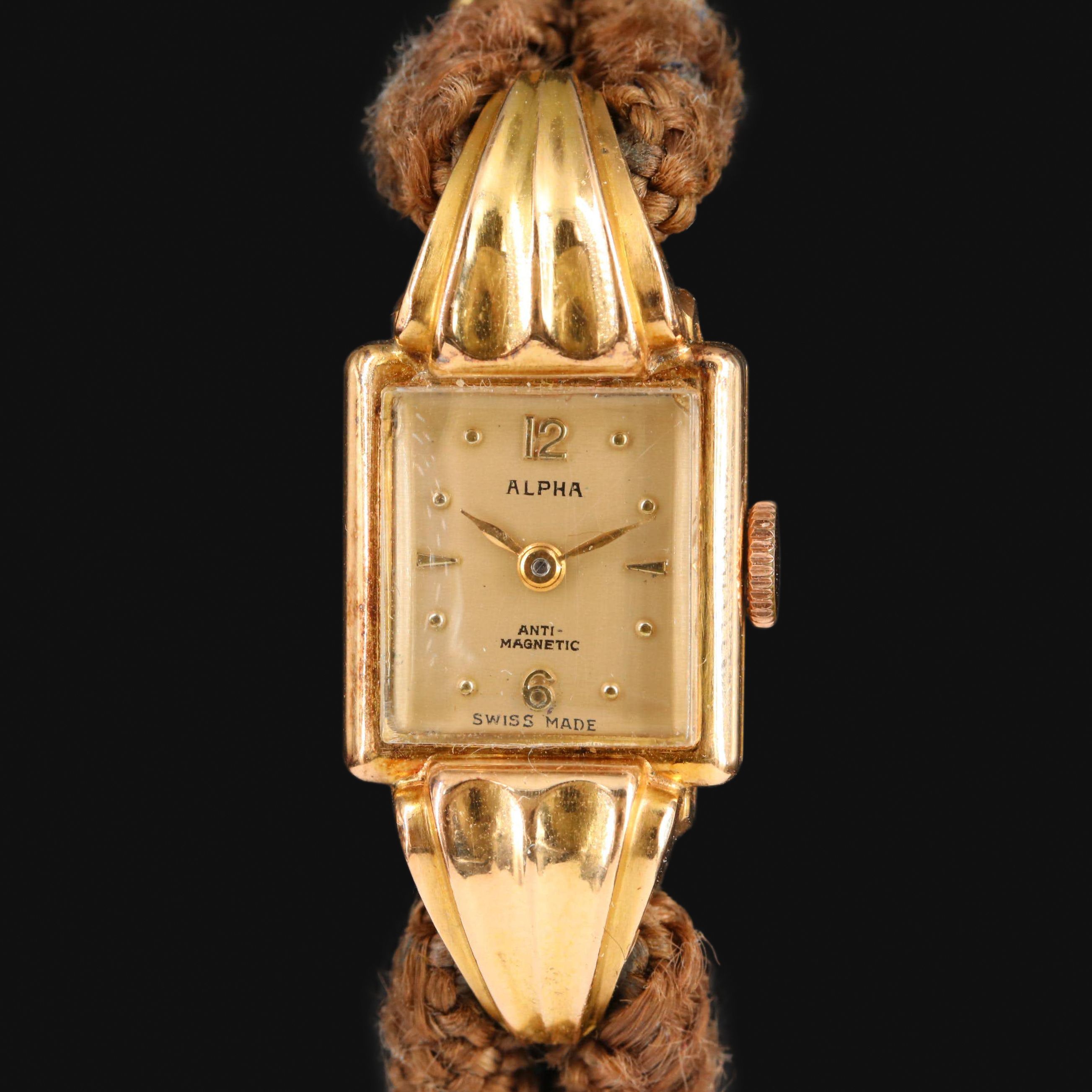 18K Alpha Swiss Made Watch