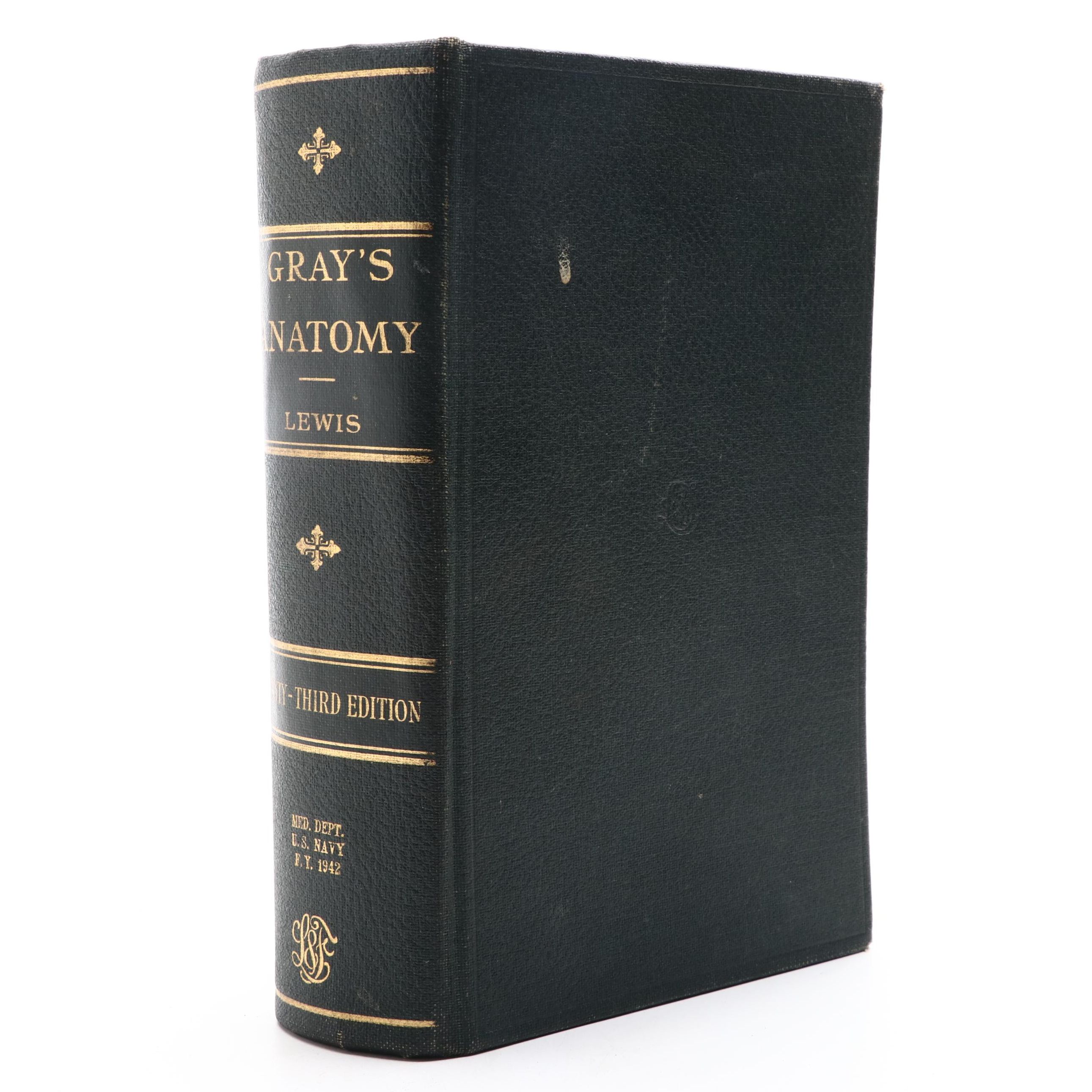 Illustrated "Anatomy of the Human Body" by Henry Gray, 1936