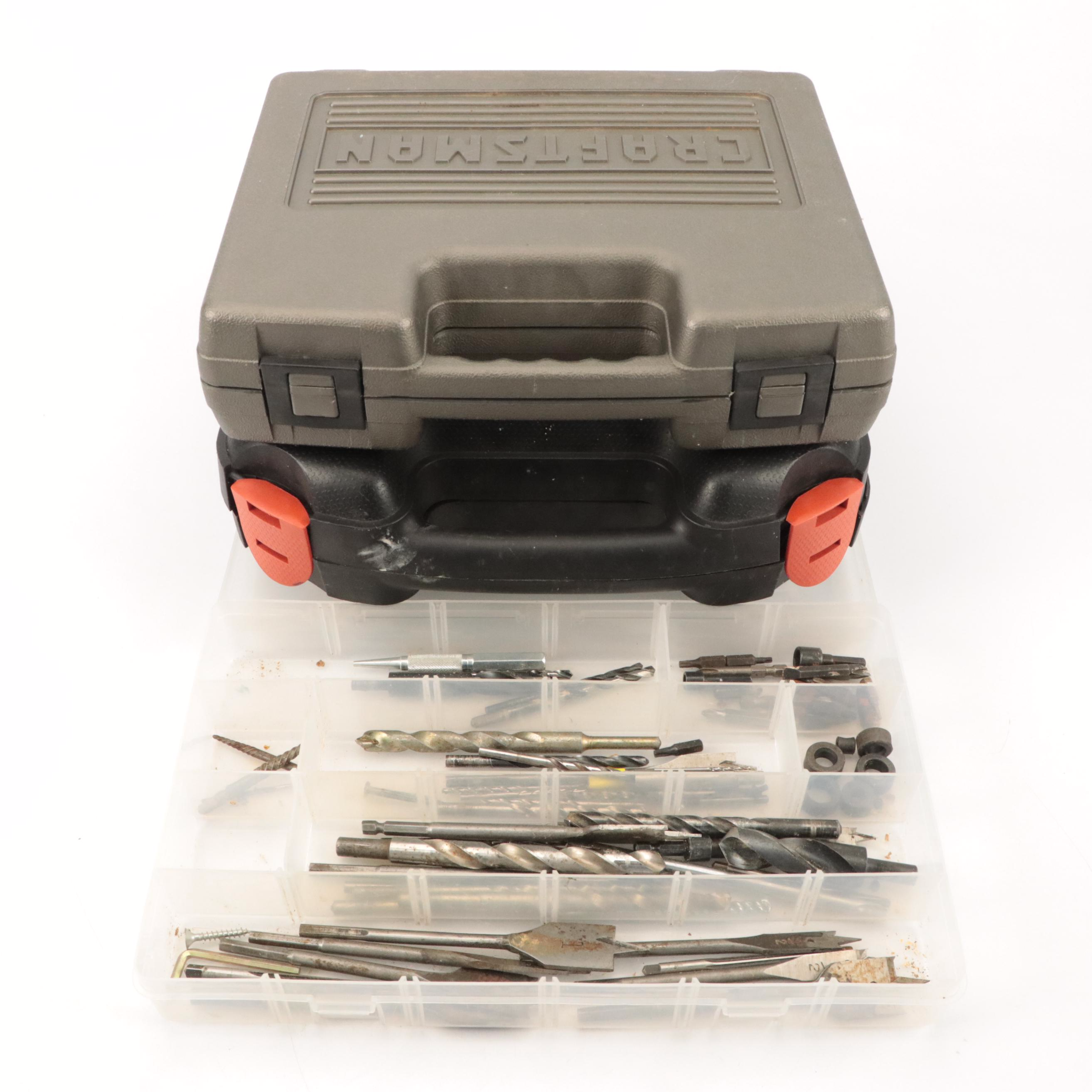 Craftsman Ltd Edition 10.8 Volt Cordless Drill with Other Drill and Bits