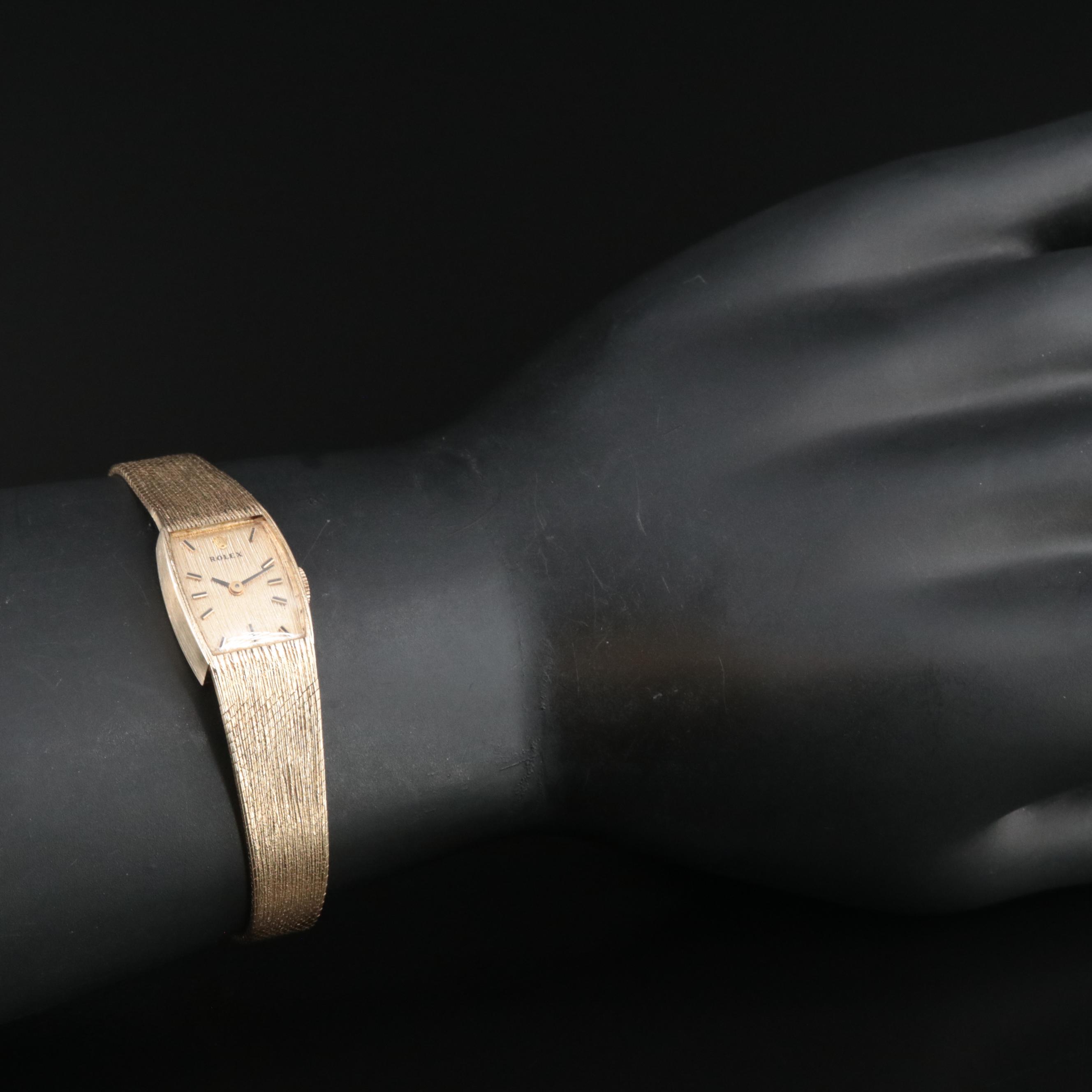 Vintage 14K Rolex Manual Wind Watch