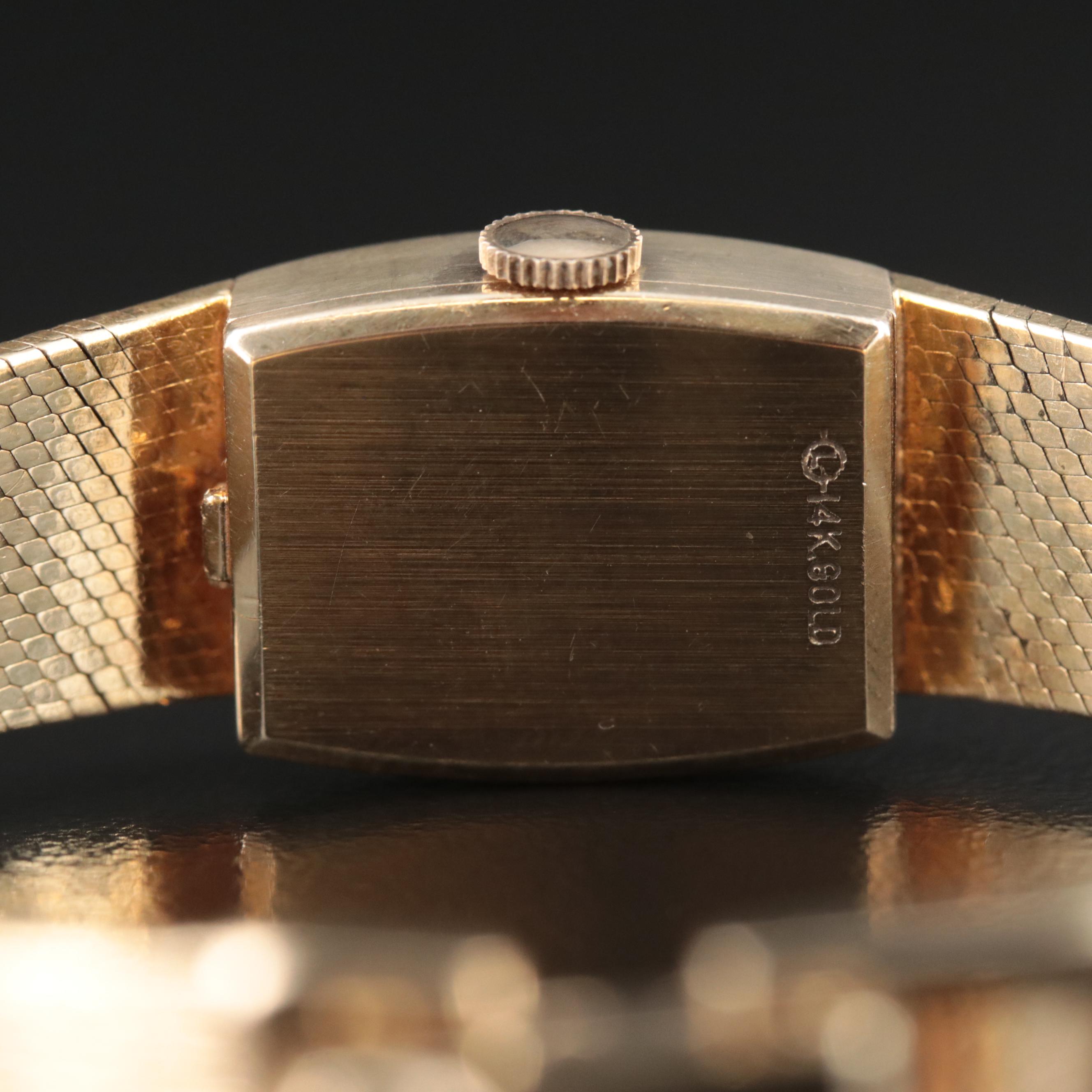 Vintage 14K Rolex Manual Wind Watch