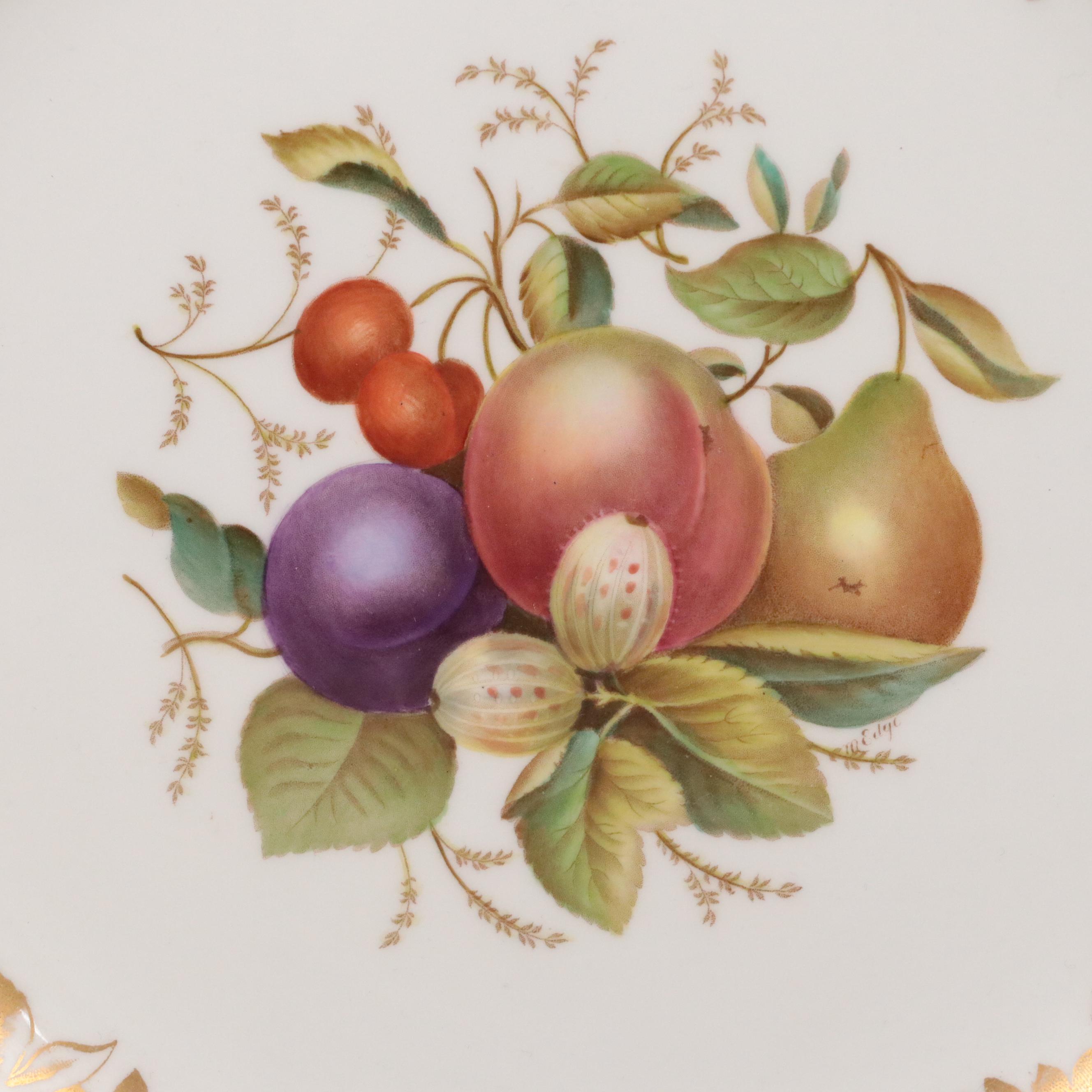 Spode "Golden Valley" Gilt Bone China Dinner Plates, Mid20th to Early 21st C. EBTH