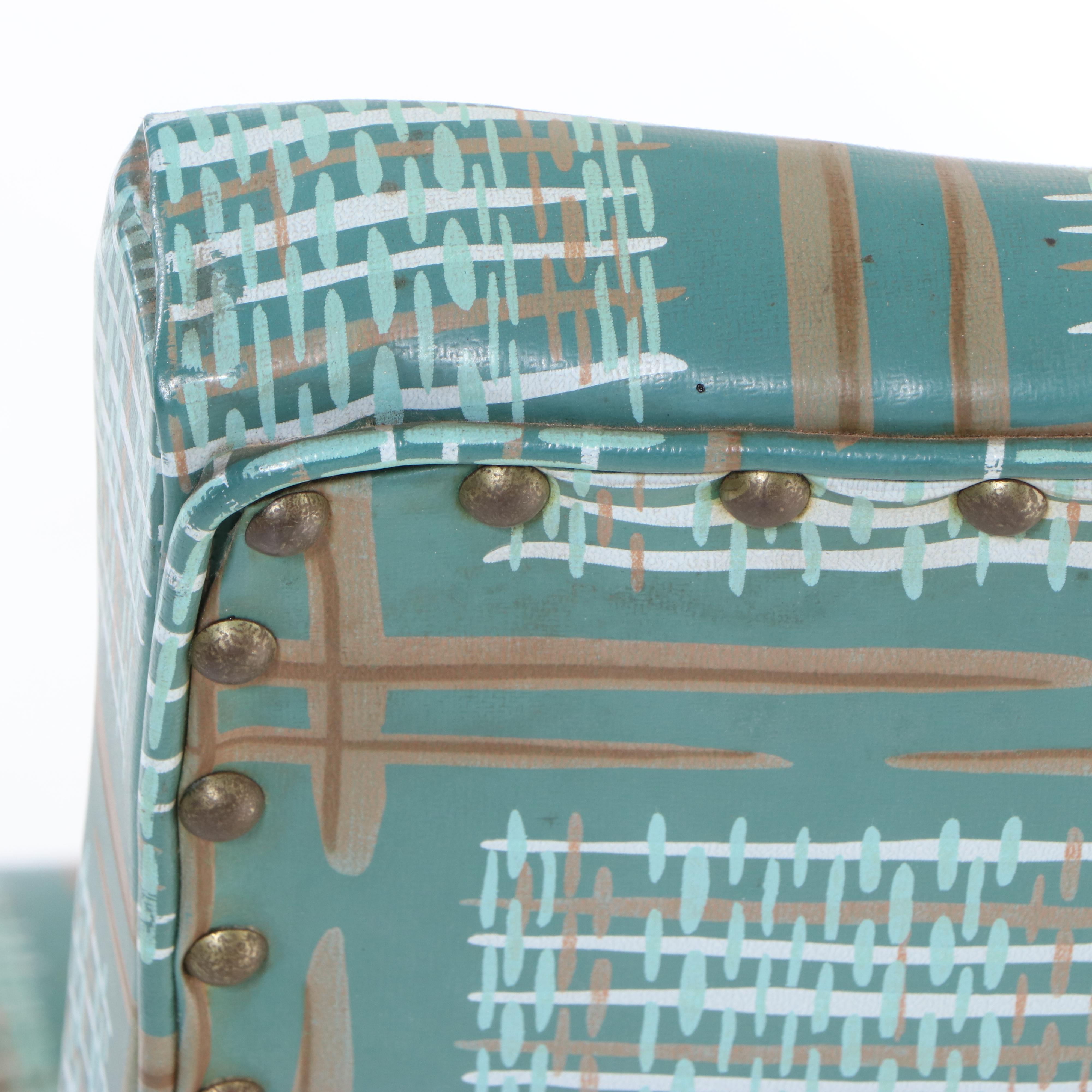 Paoli Chair Co. Mid Century Modern Maple Lounge Chair Plus Arts and Crafts Stand