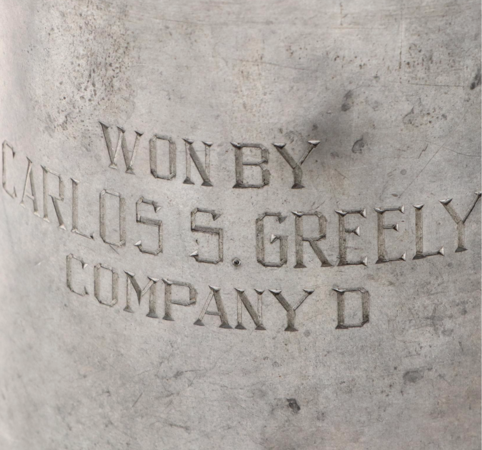 Reed & Barton Pewter United State Army Presentation Tankard, Early 20th Century