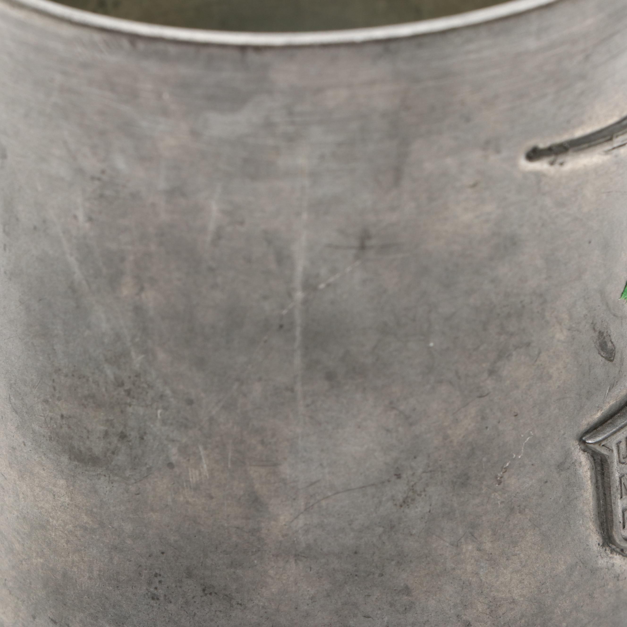 Reed & Barton Pewter United State Army Presentation Tankard, Early 20th Century