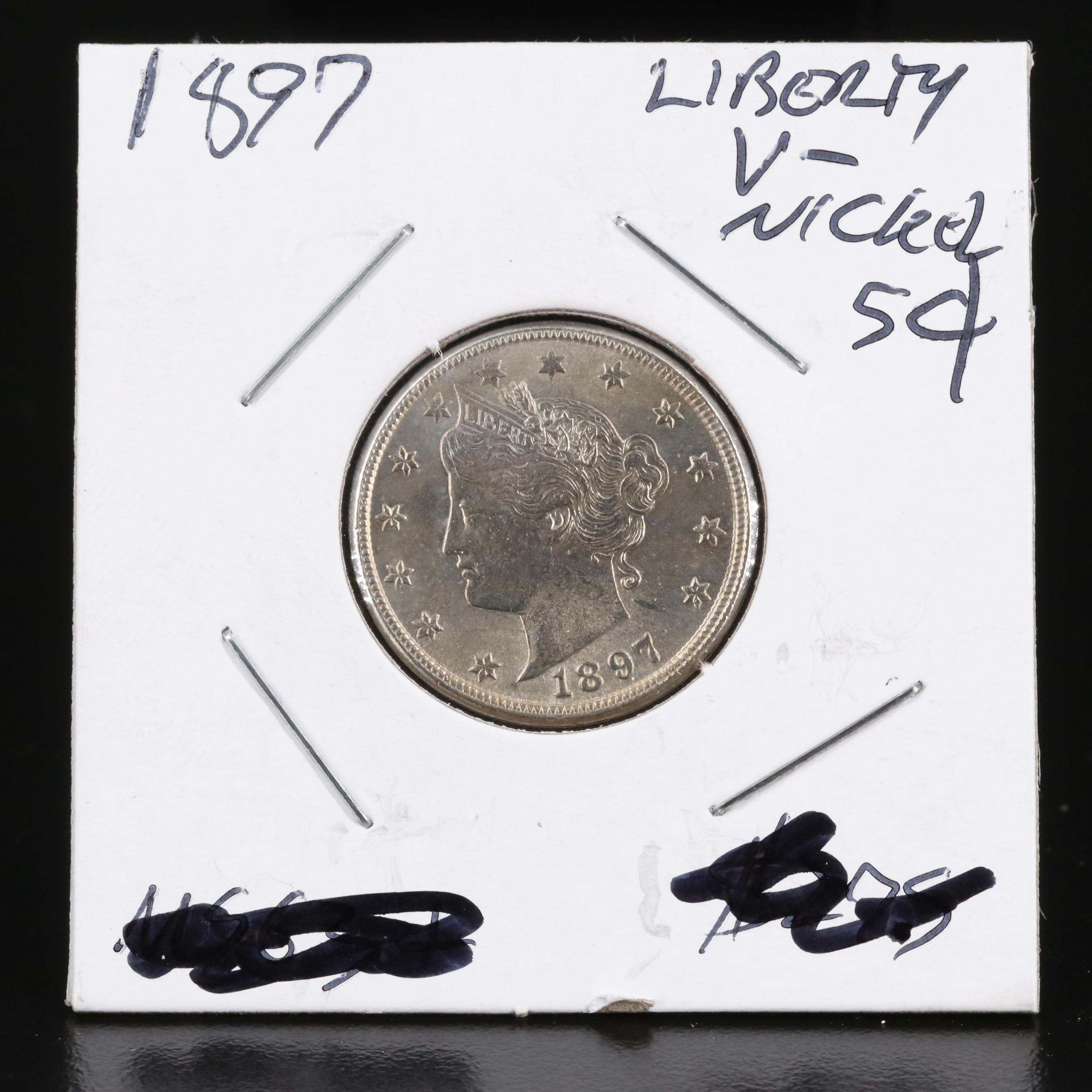 1897 Liberty Head "V" Nickel
