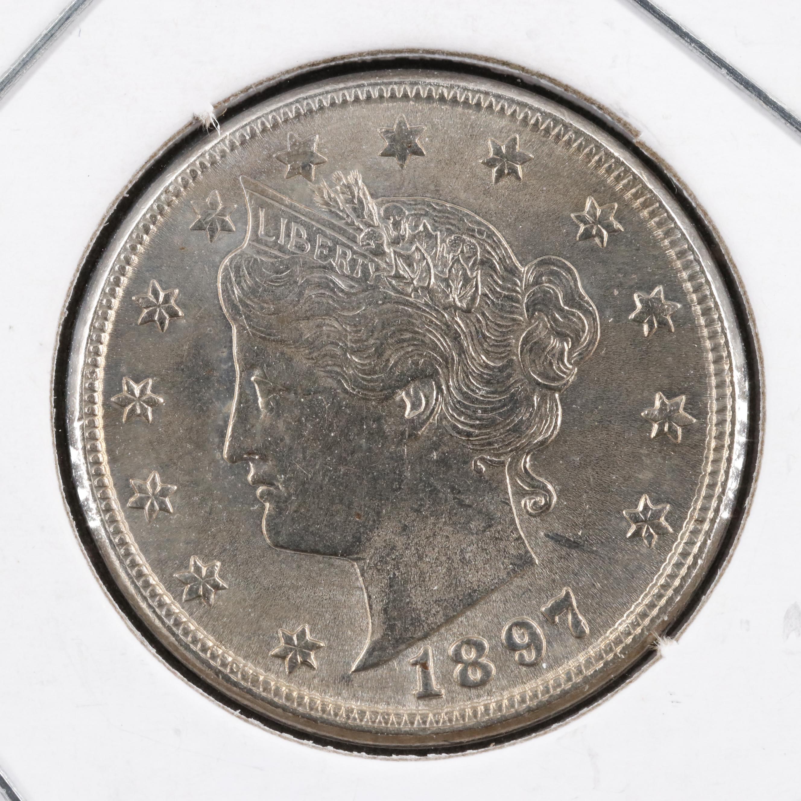 1897 Liberty Head "V" Nickel