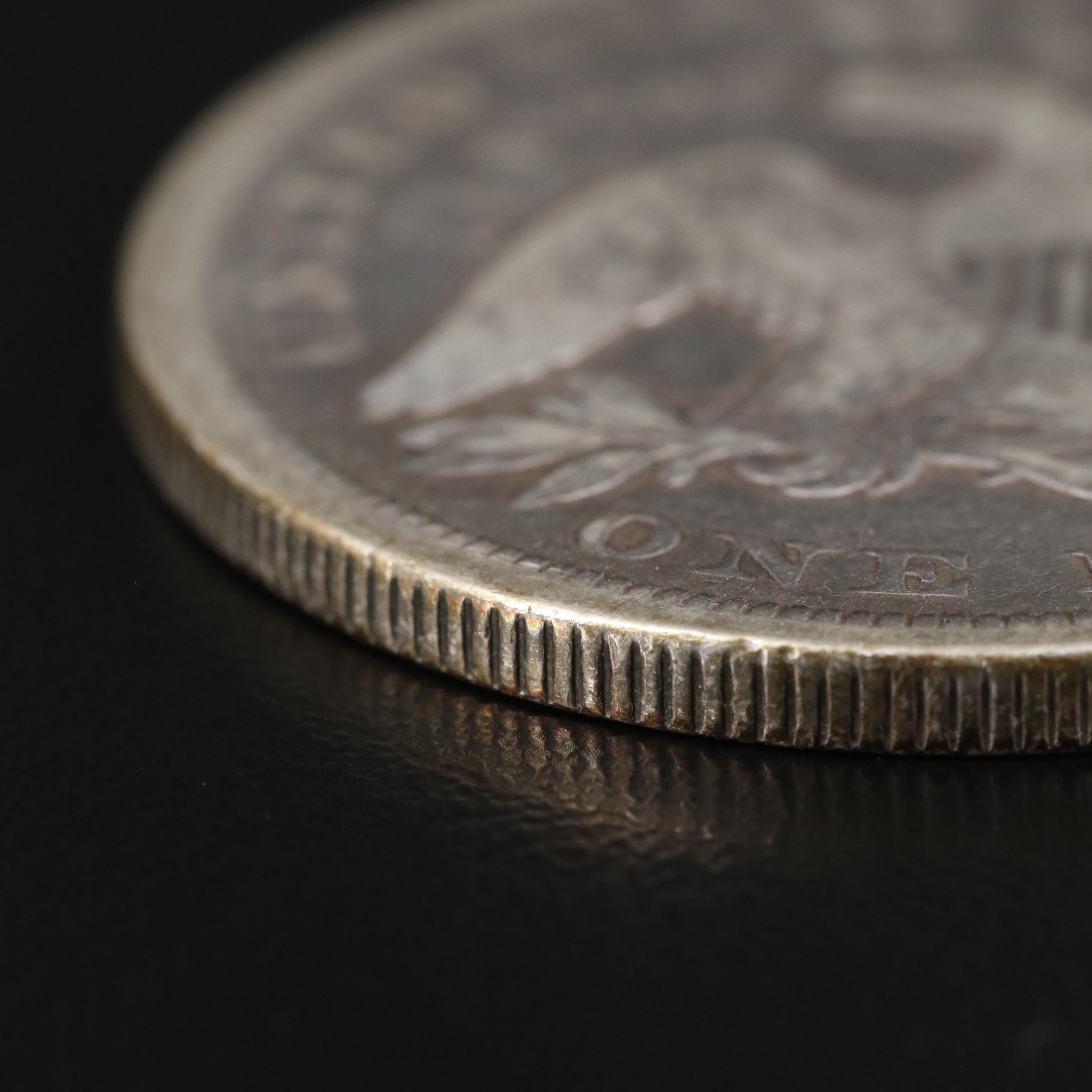 1870 Liberty Seated Silver Dollar
