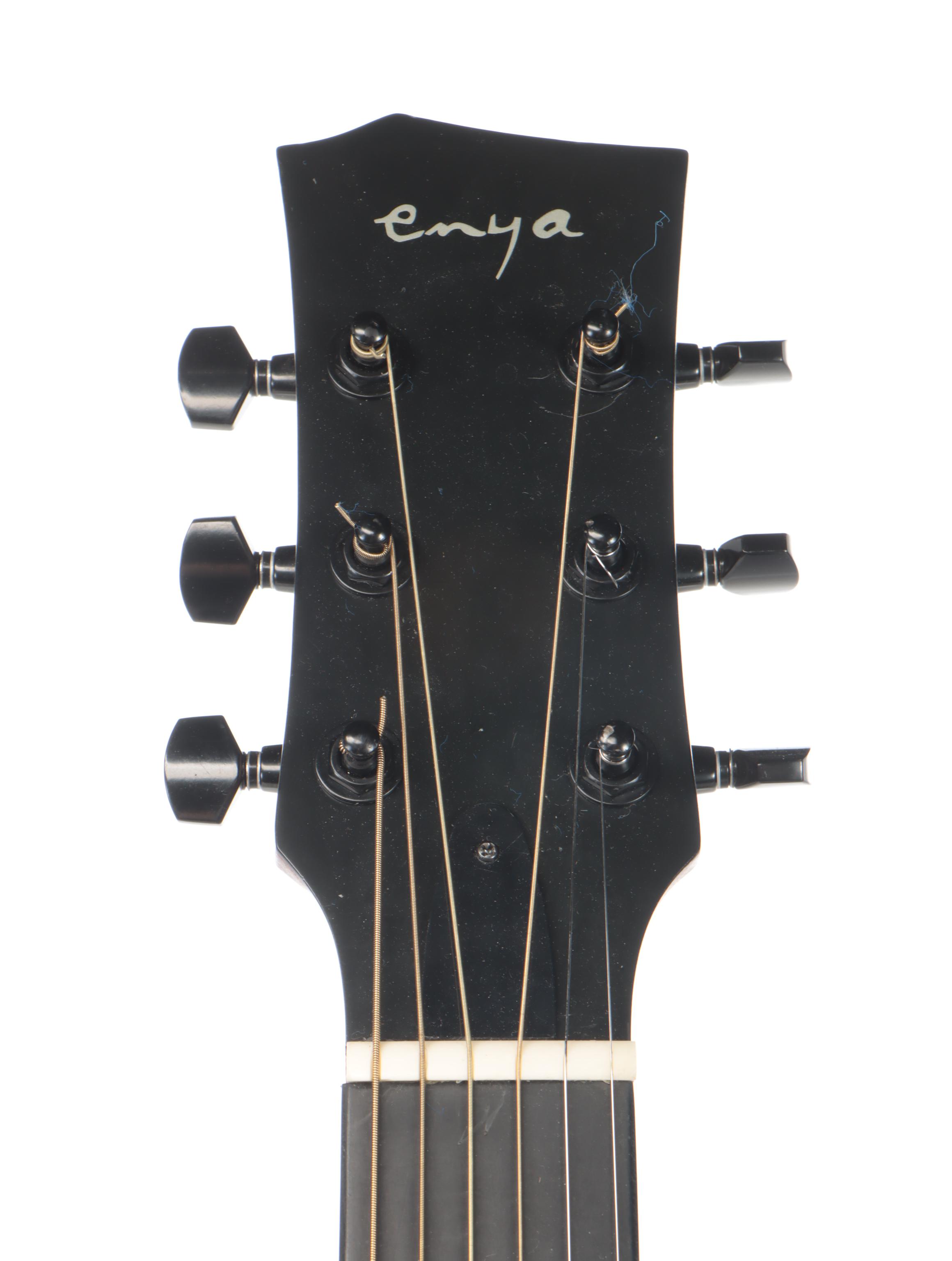 Enya EA-X1CE Right-Handed Koa Wood Acoustic-Electric Guitar