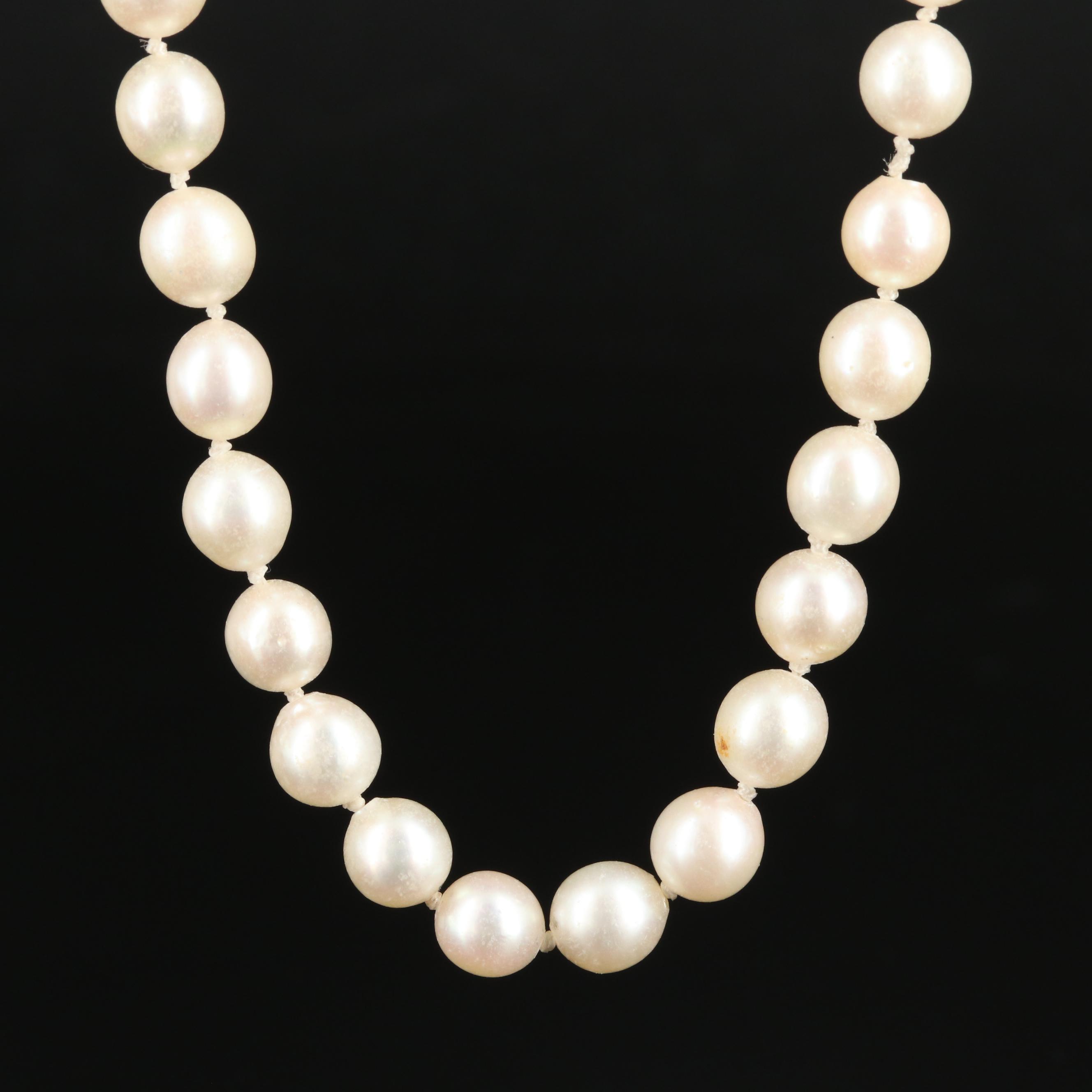 14K Pearl Necklace