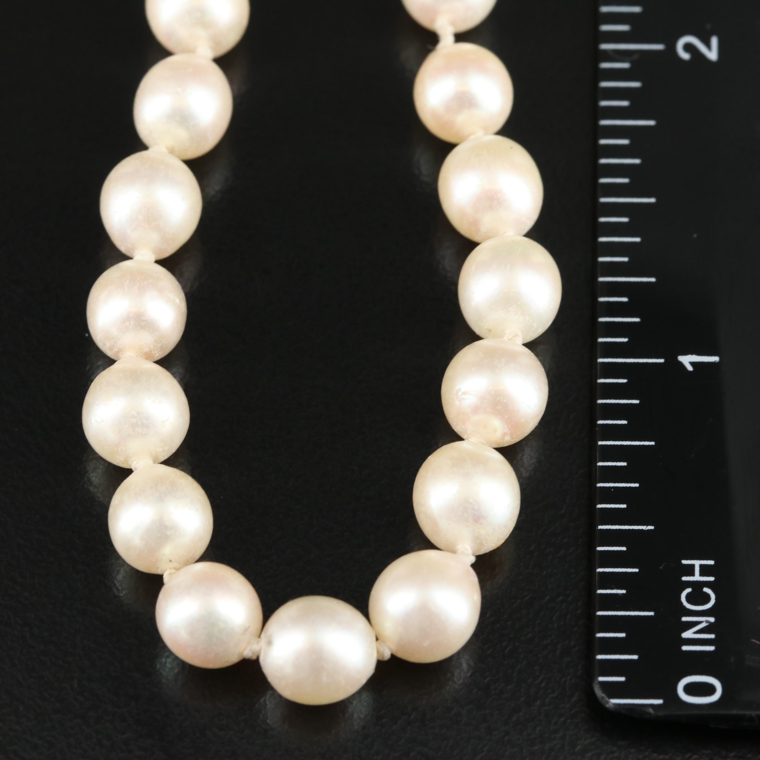 14K Pearl Necklace
