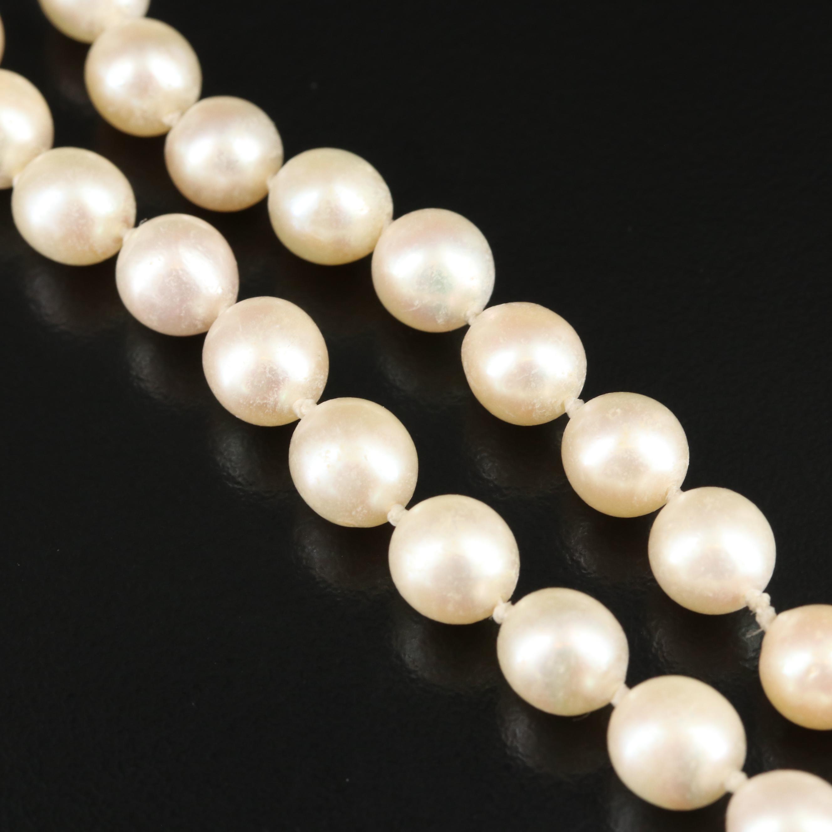 14K Pearl Necklace