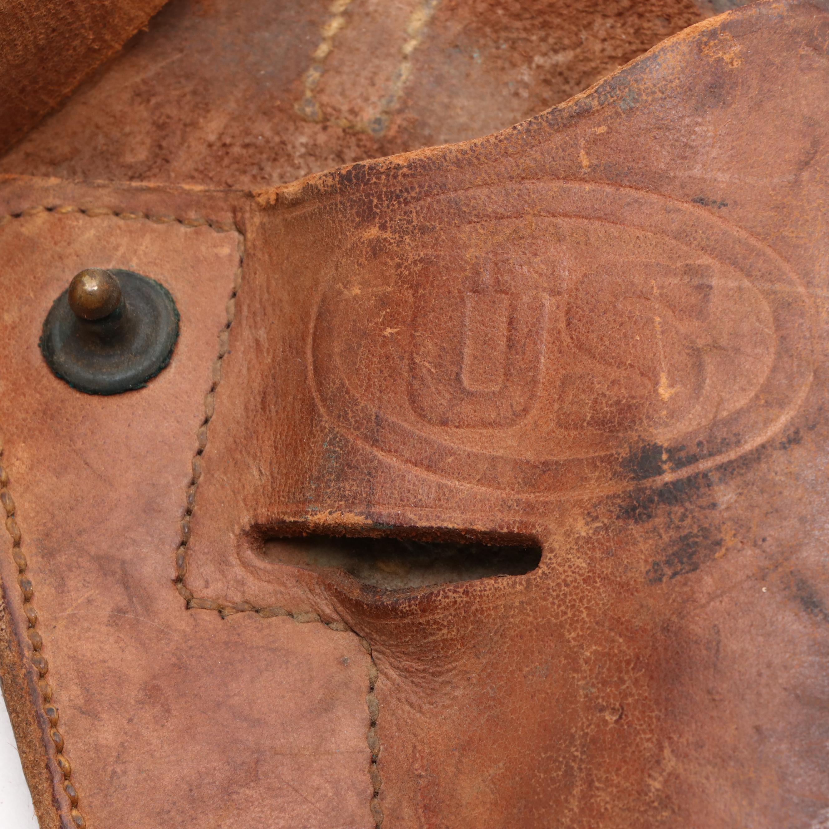 USMC Leather Colt Handgun Shoulder Holster