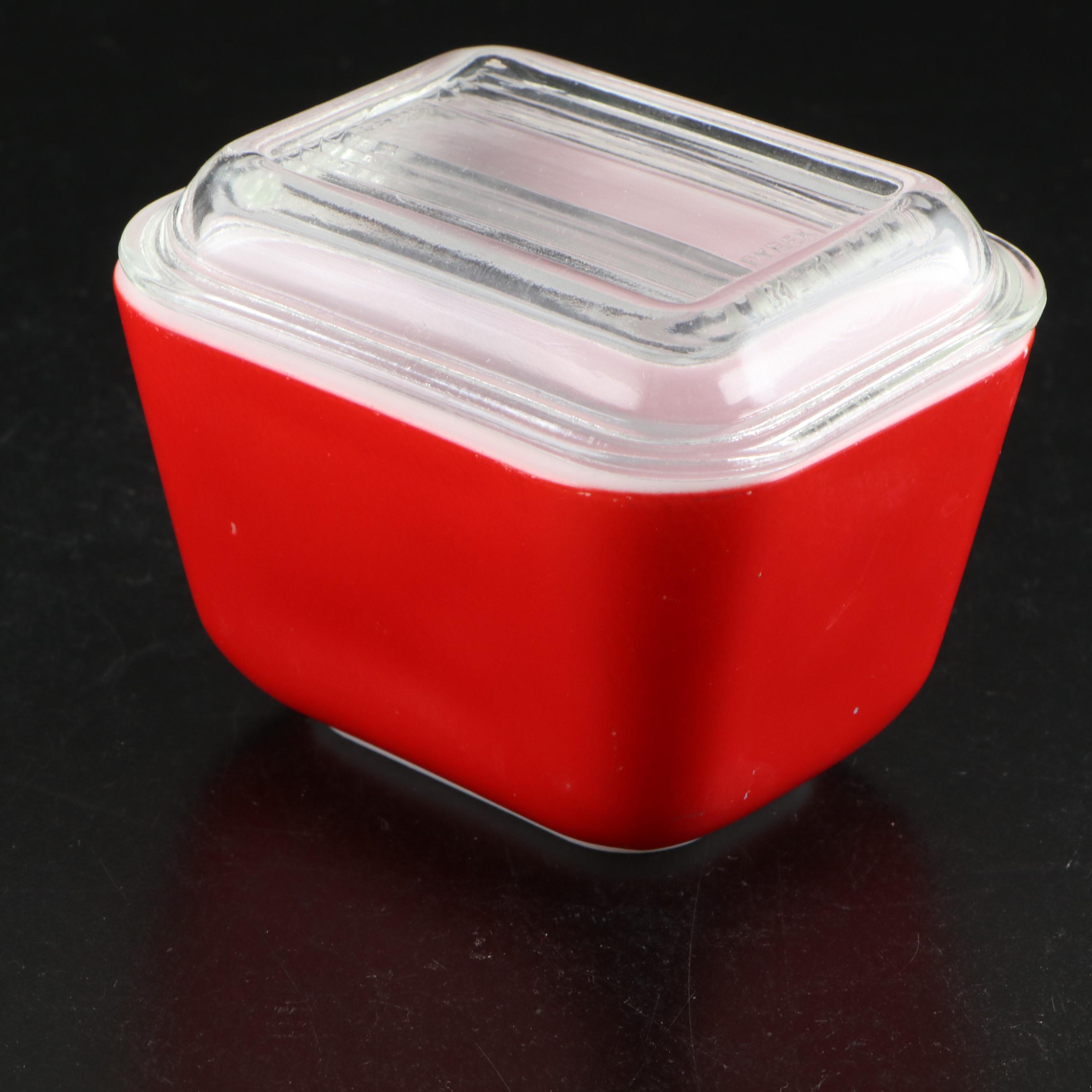 Pyrex "Friendship" Casseroles and Refrigerator Glass