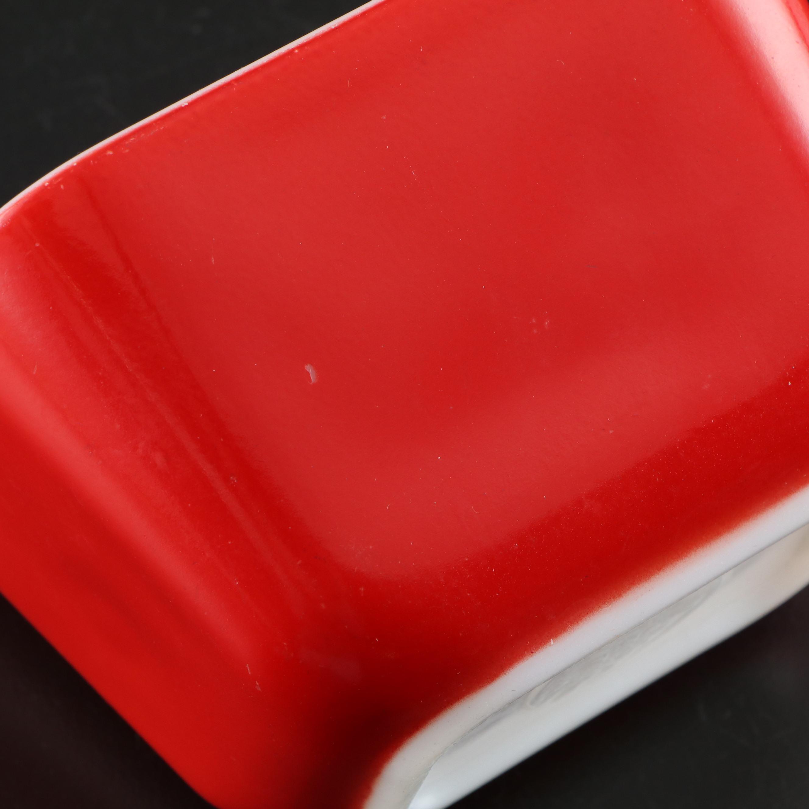 Pyrex "Friendship" Casseroles and Refrigerator Glass