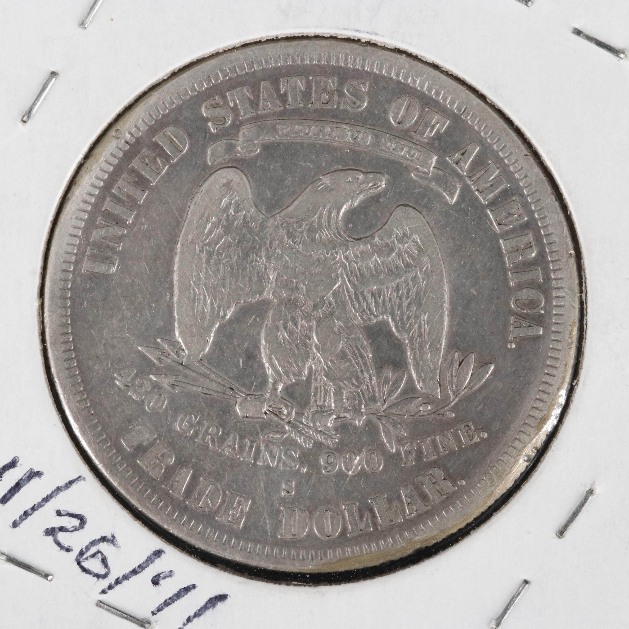 1877-S Silver Trade Dollar