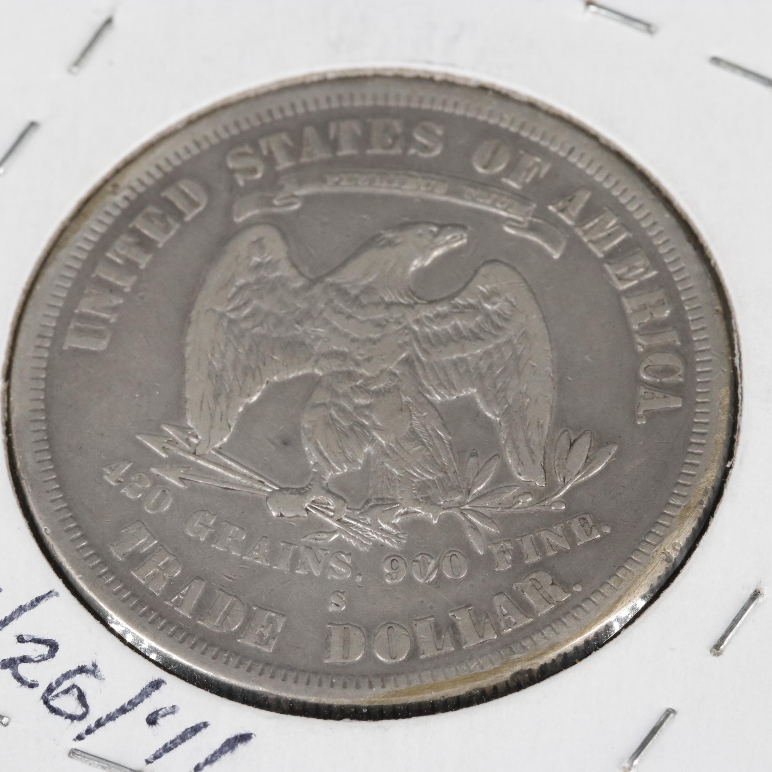 1877-S Silver Trade Dollar