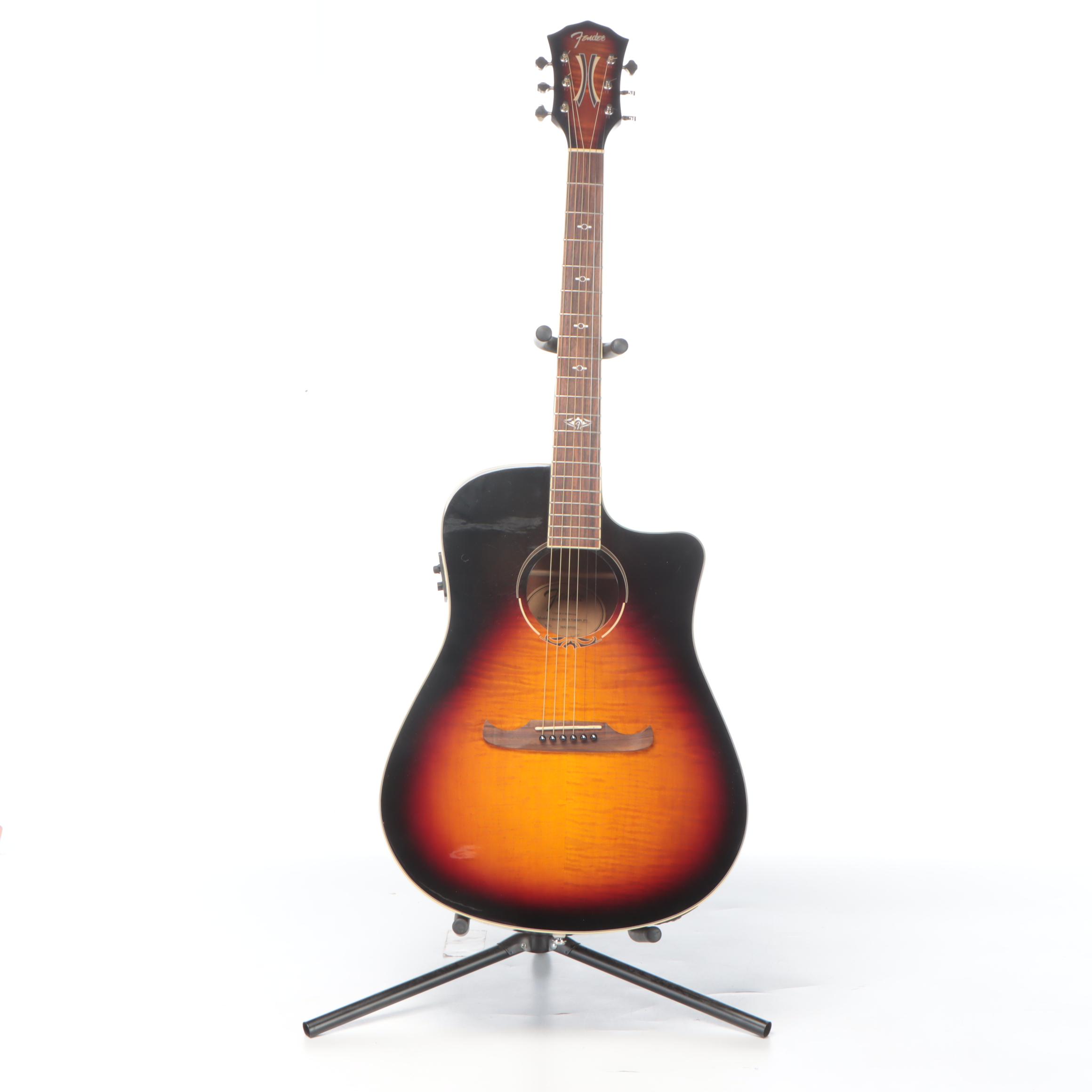 Fender T-Bucket 300CE Right-Handed Acoustic-Electric Guitar