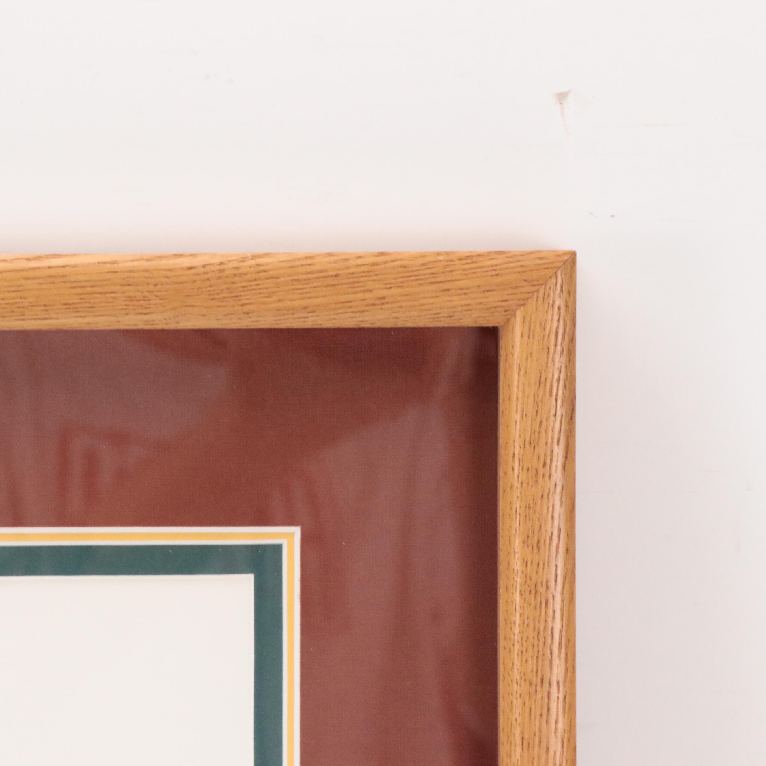 Amram Ebgi Lithograph "City of Jaffa"