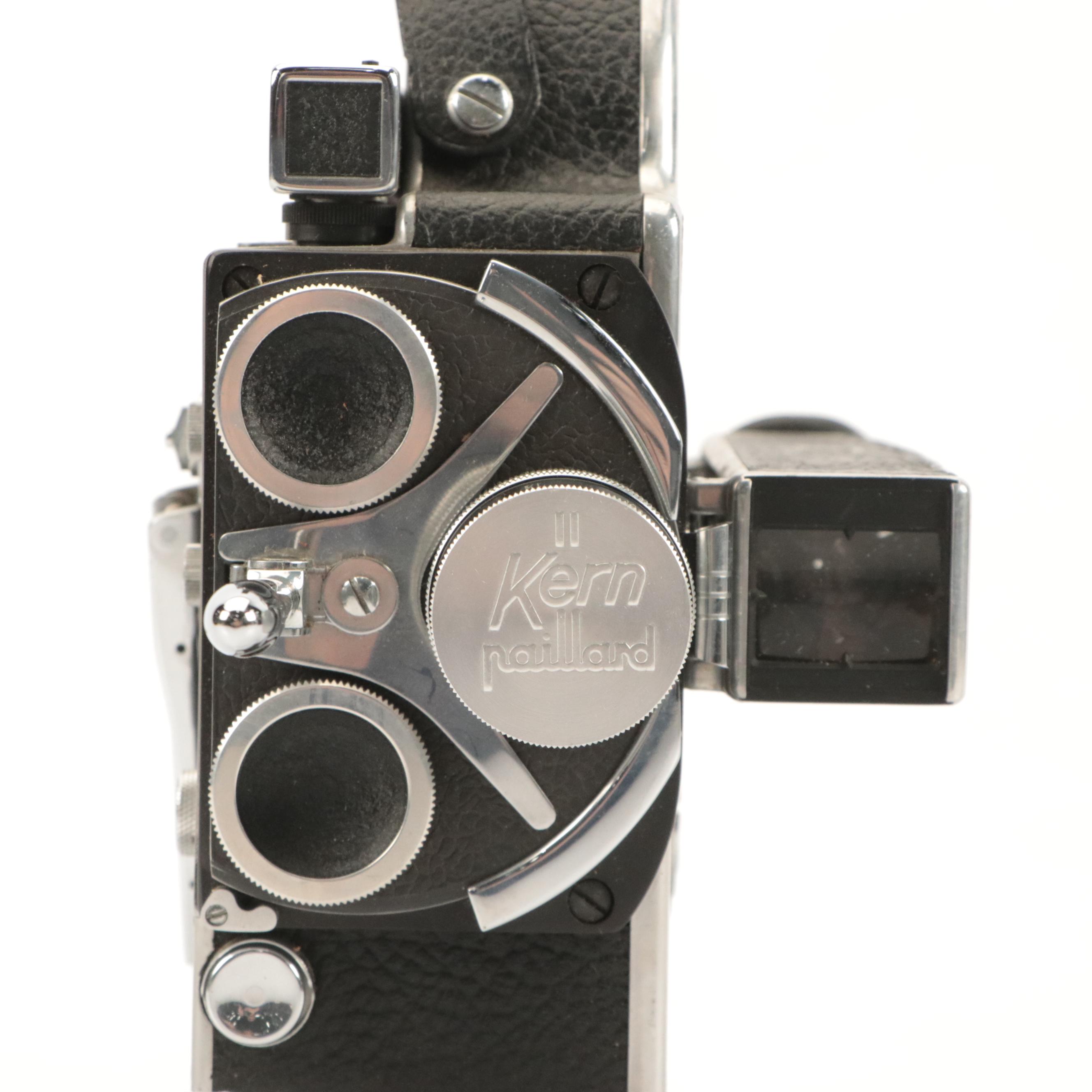 Paillard-Bolex Movie Camera With Carry Case, Pentax 35mm Camera, More