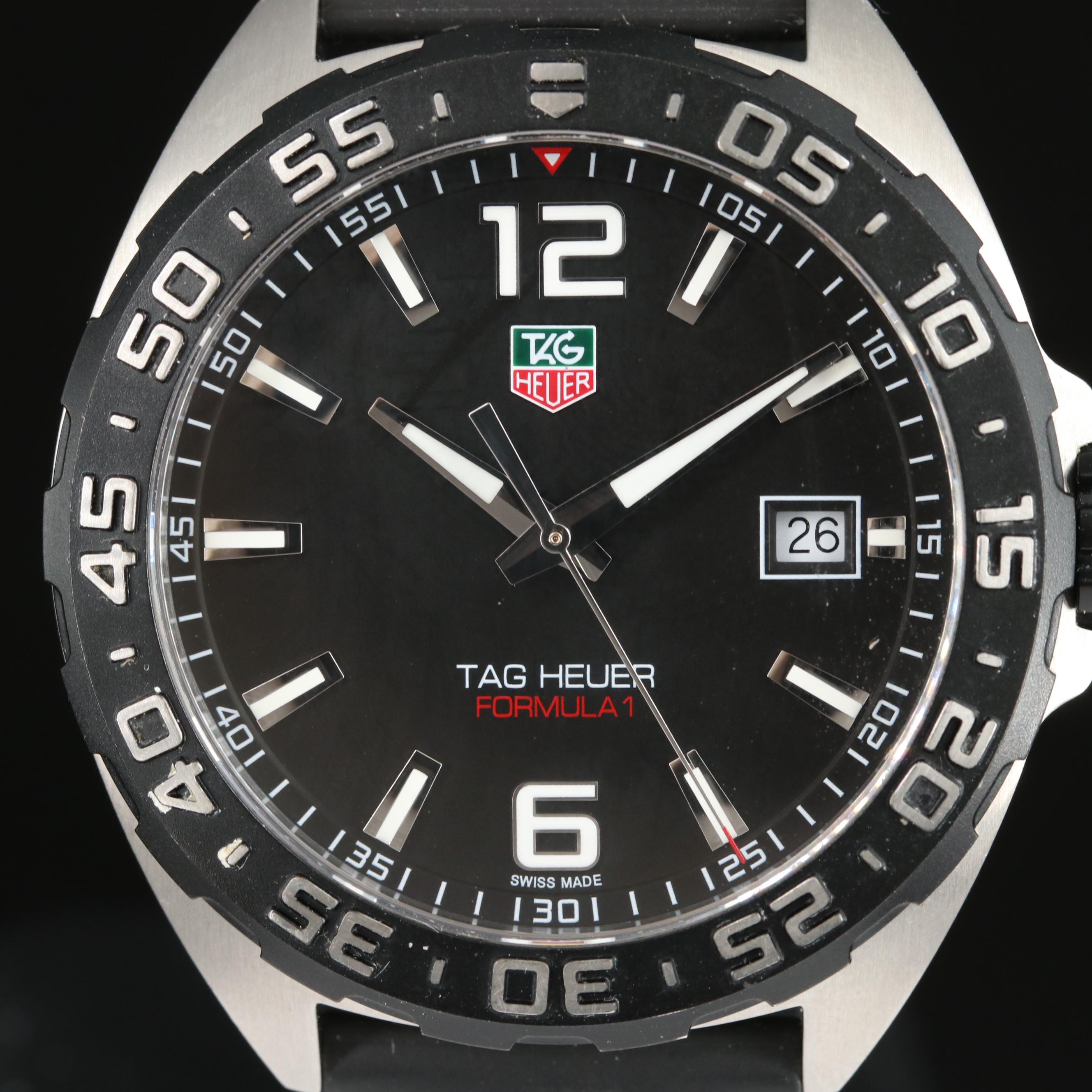 TAG Heuer Formula 1 Black Steel 41mm Quartz Watch
