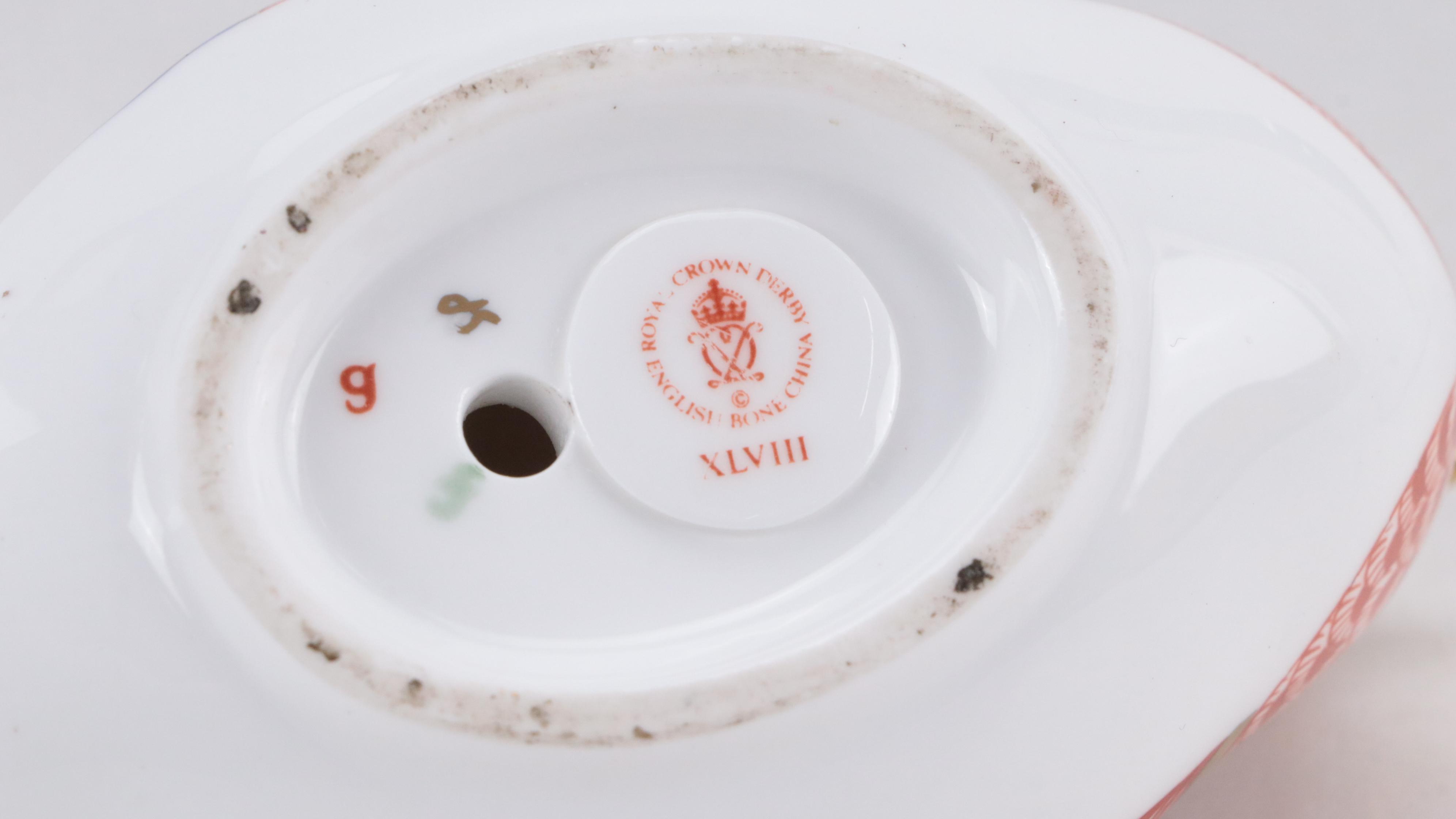 Royal Crown Derby "Imari Pheasant" & "Chaffinch" Bone China Bird Paperweights