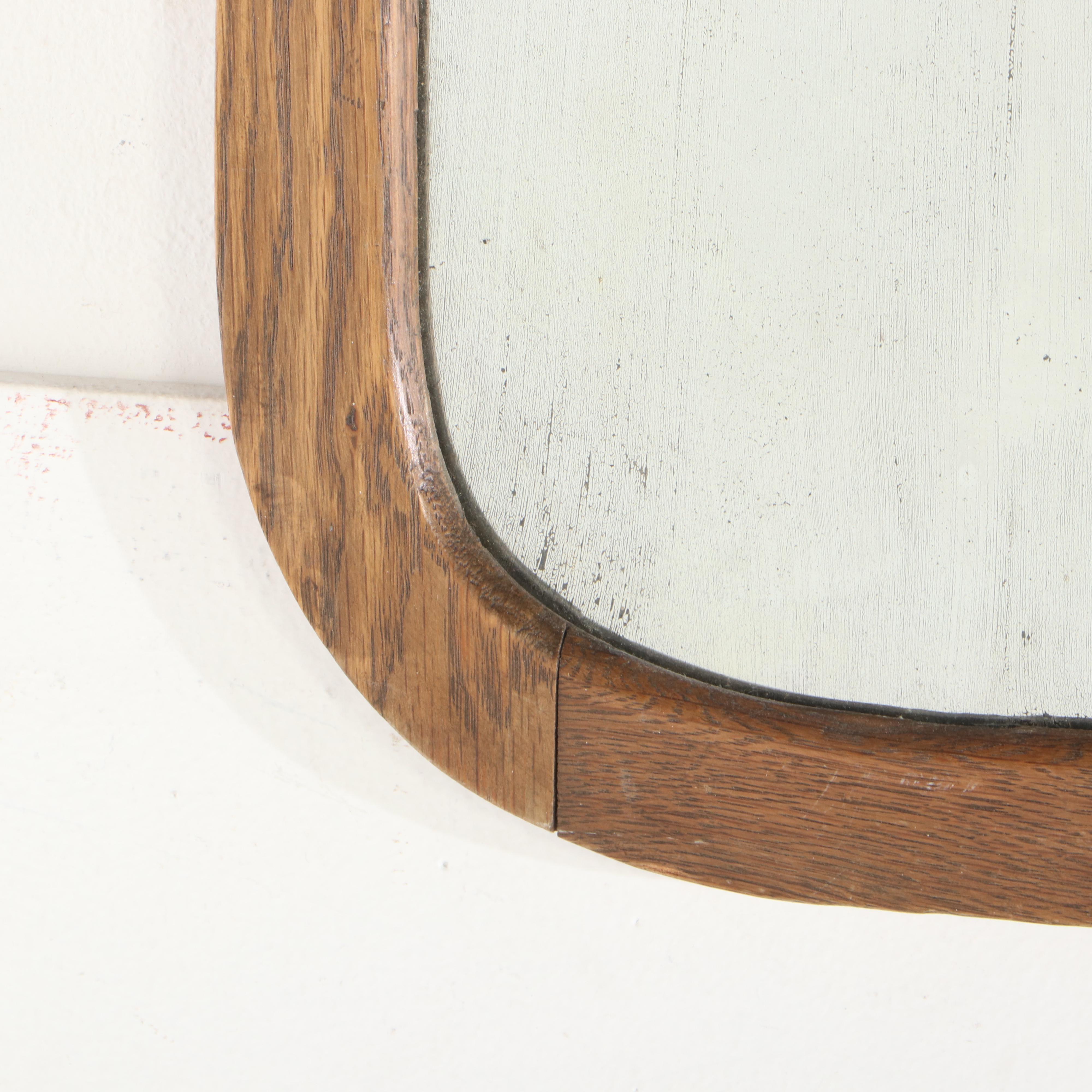 Oak Framed Wall Mirror
