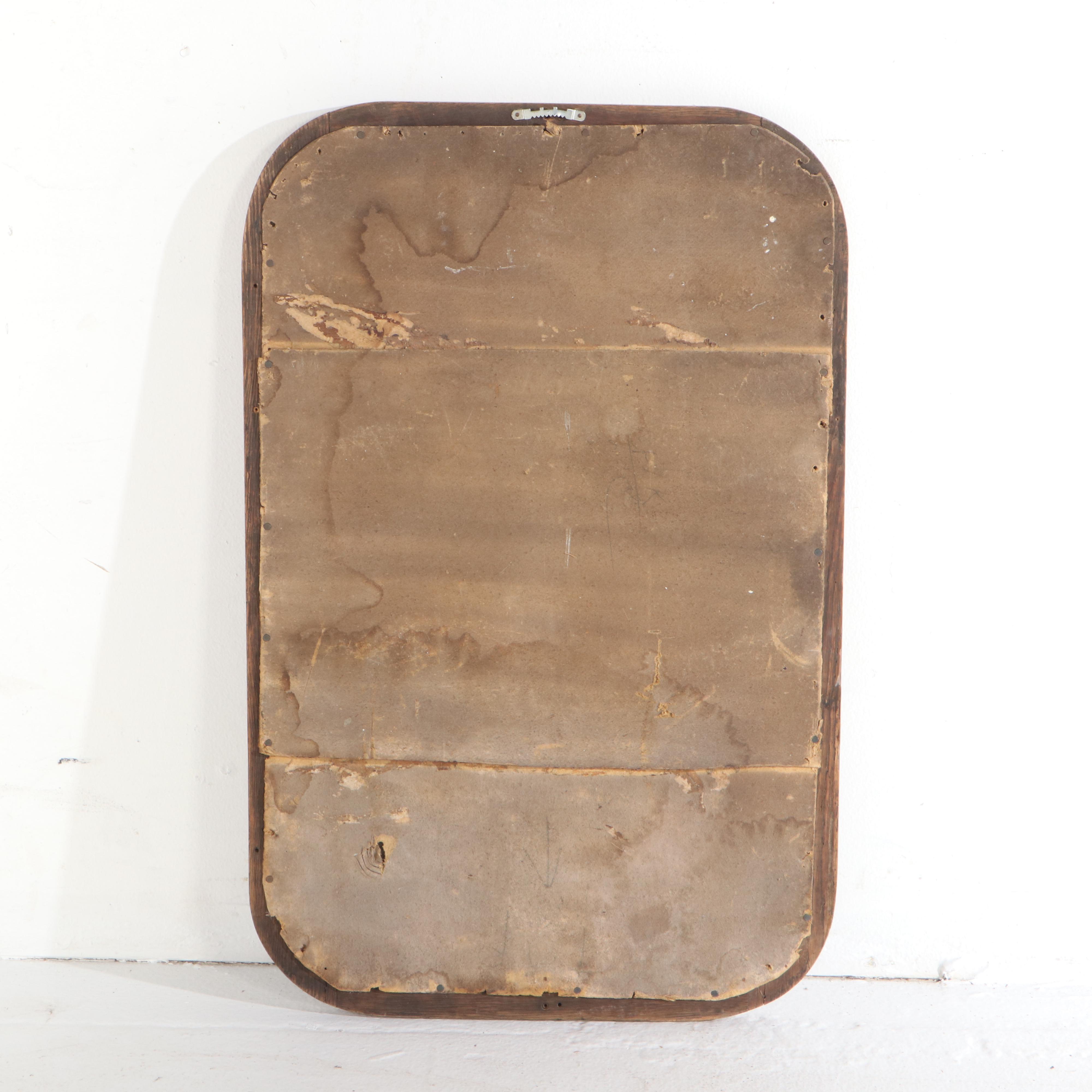 Oak Framed Wall Mirror