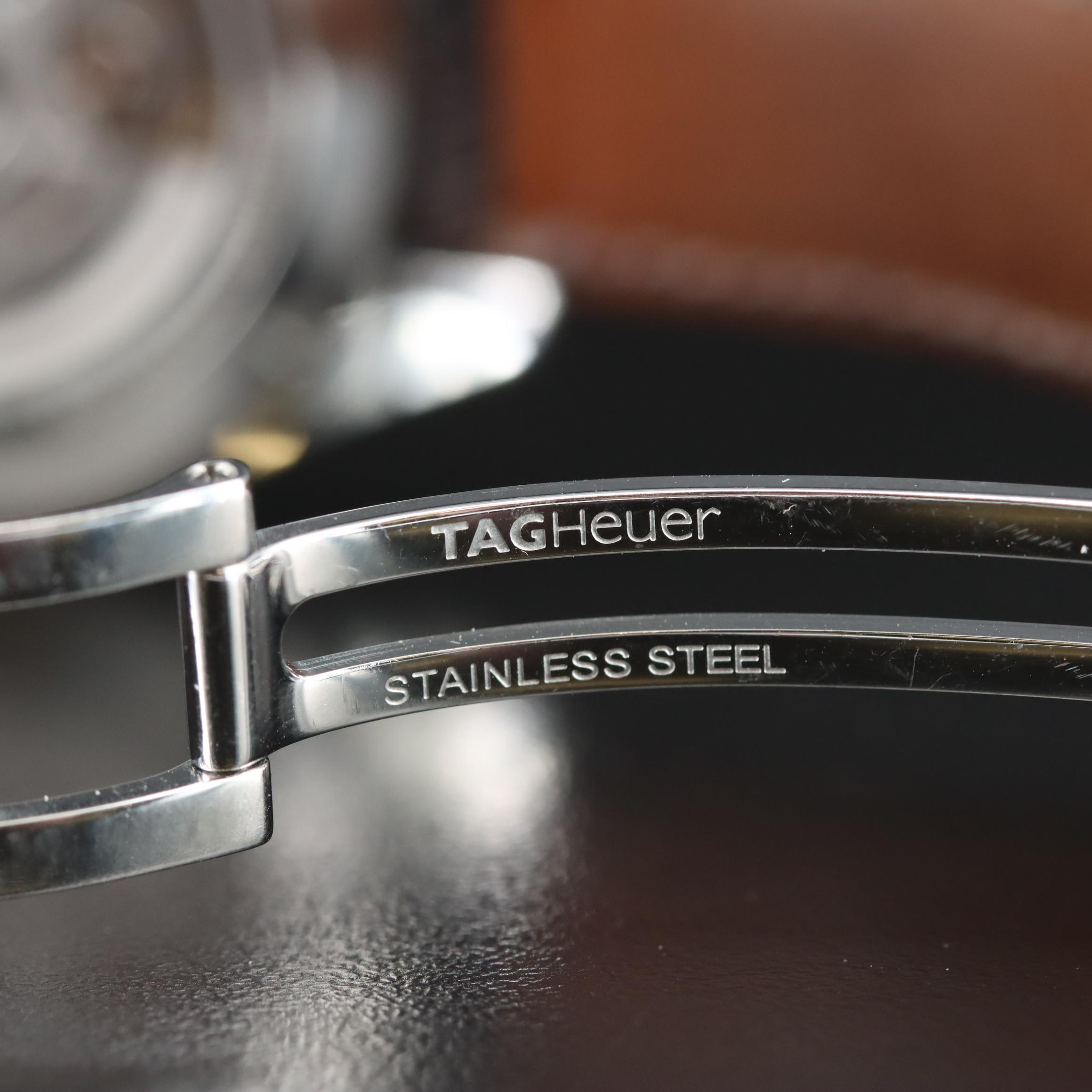 TAG Heuer 18K Gold and Stainless Steel, Calibre 5 39MM Automatic Watch