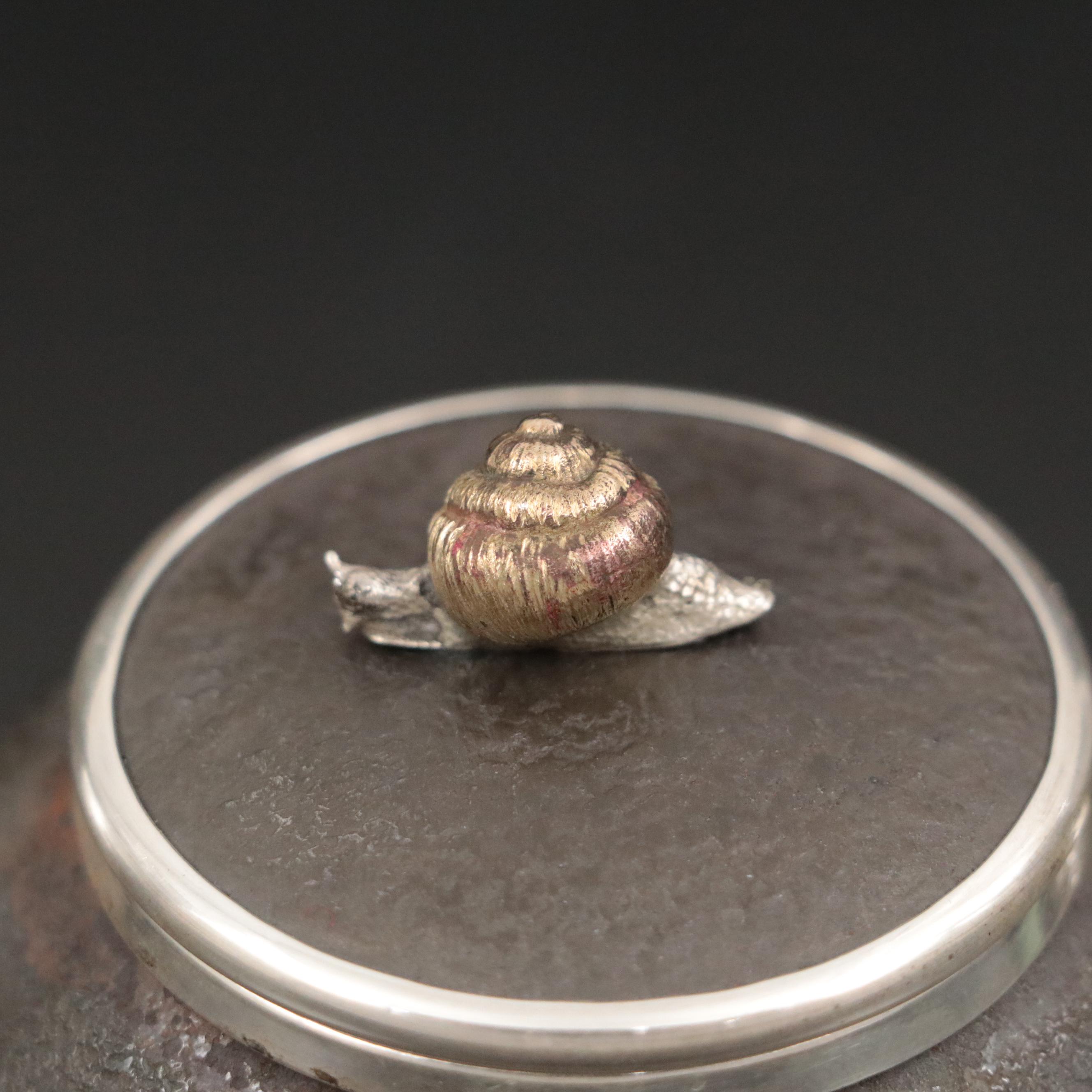 Japanese Sterling Silver and Mixed Metal Teapot with Serpentine Handle