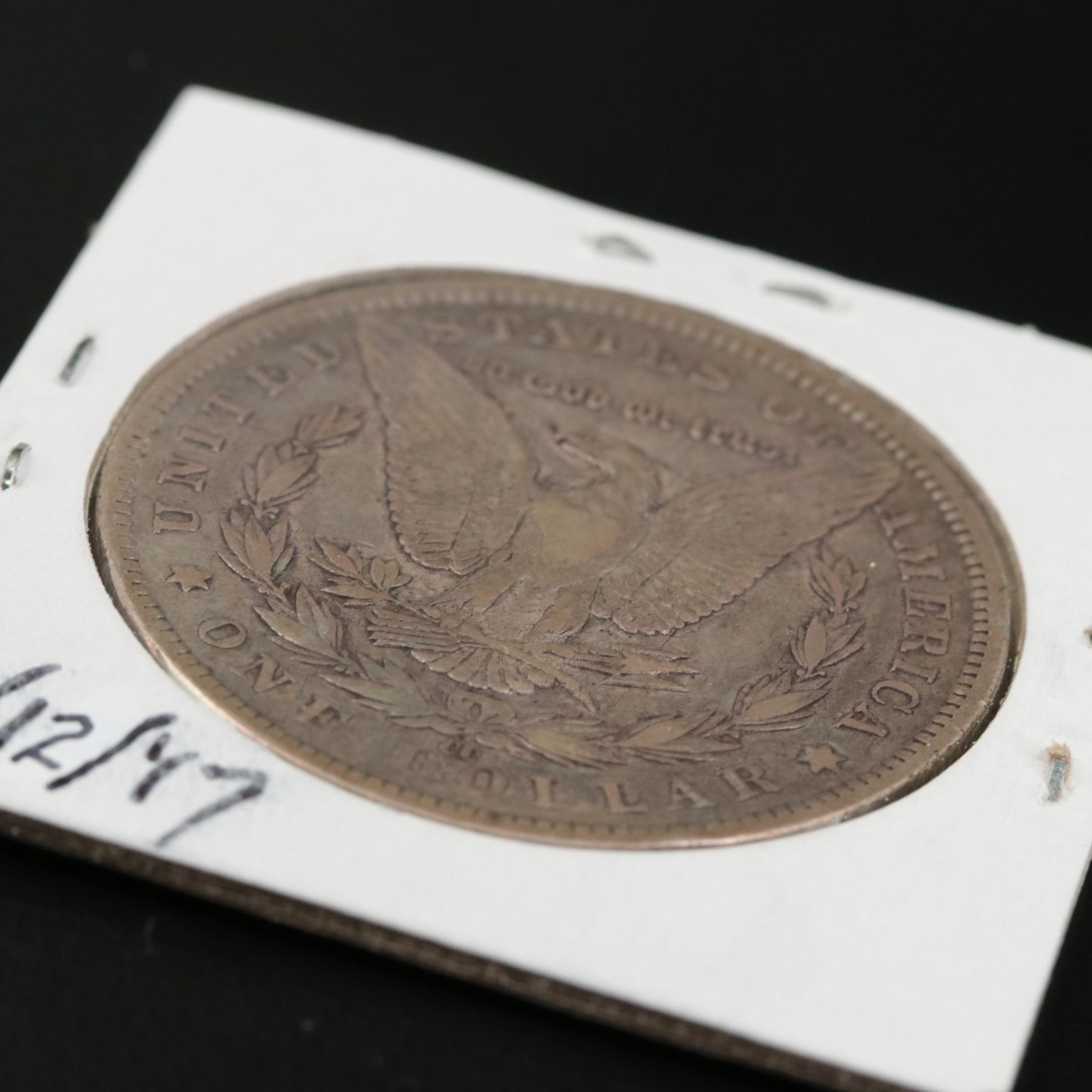 1882-CC Morgan Silver Dollar