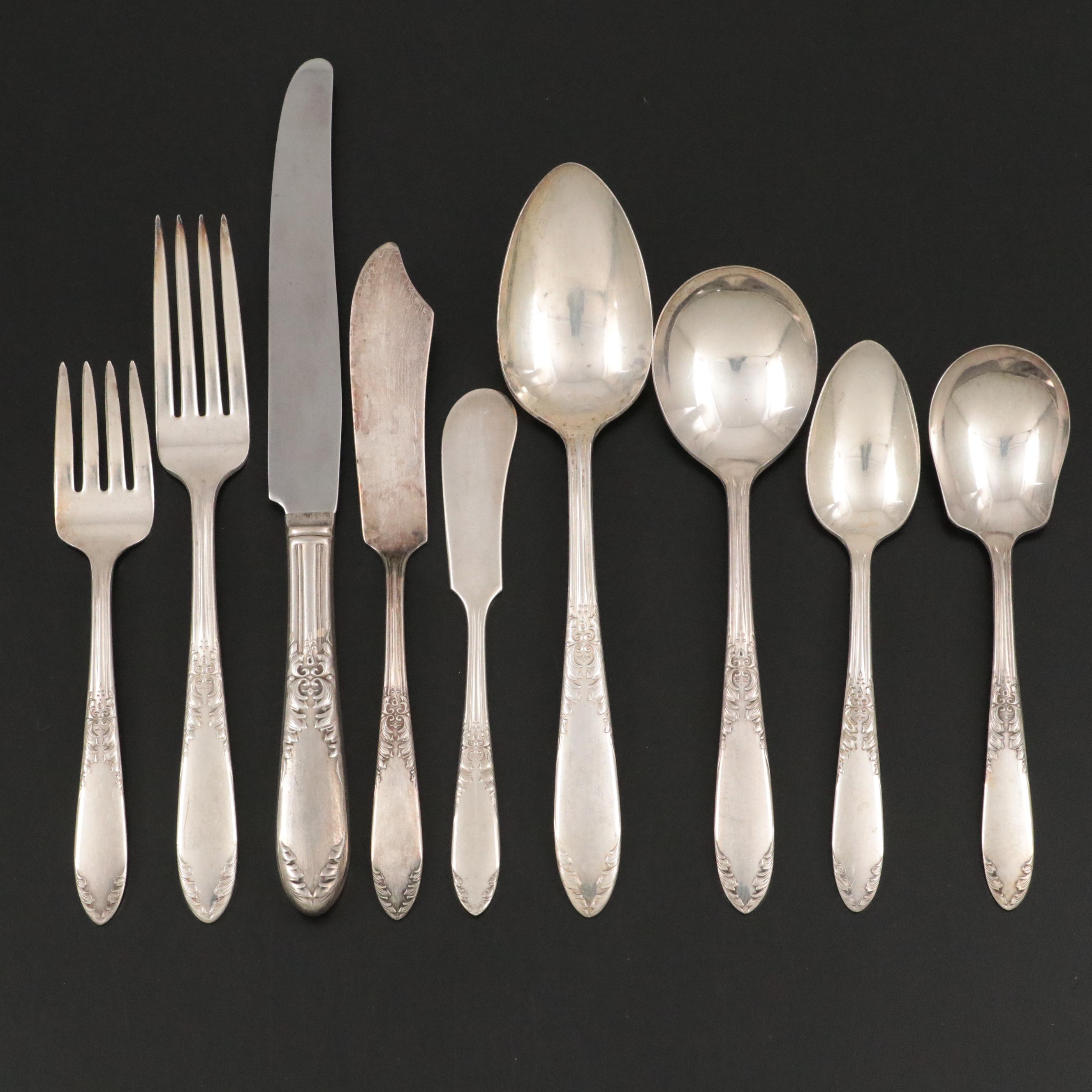 National Silver Co. "King Edward" Silver Plate Flatware