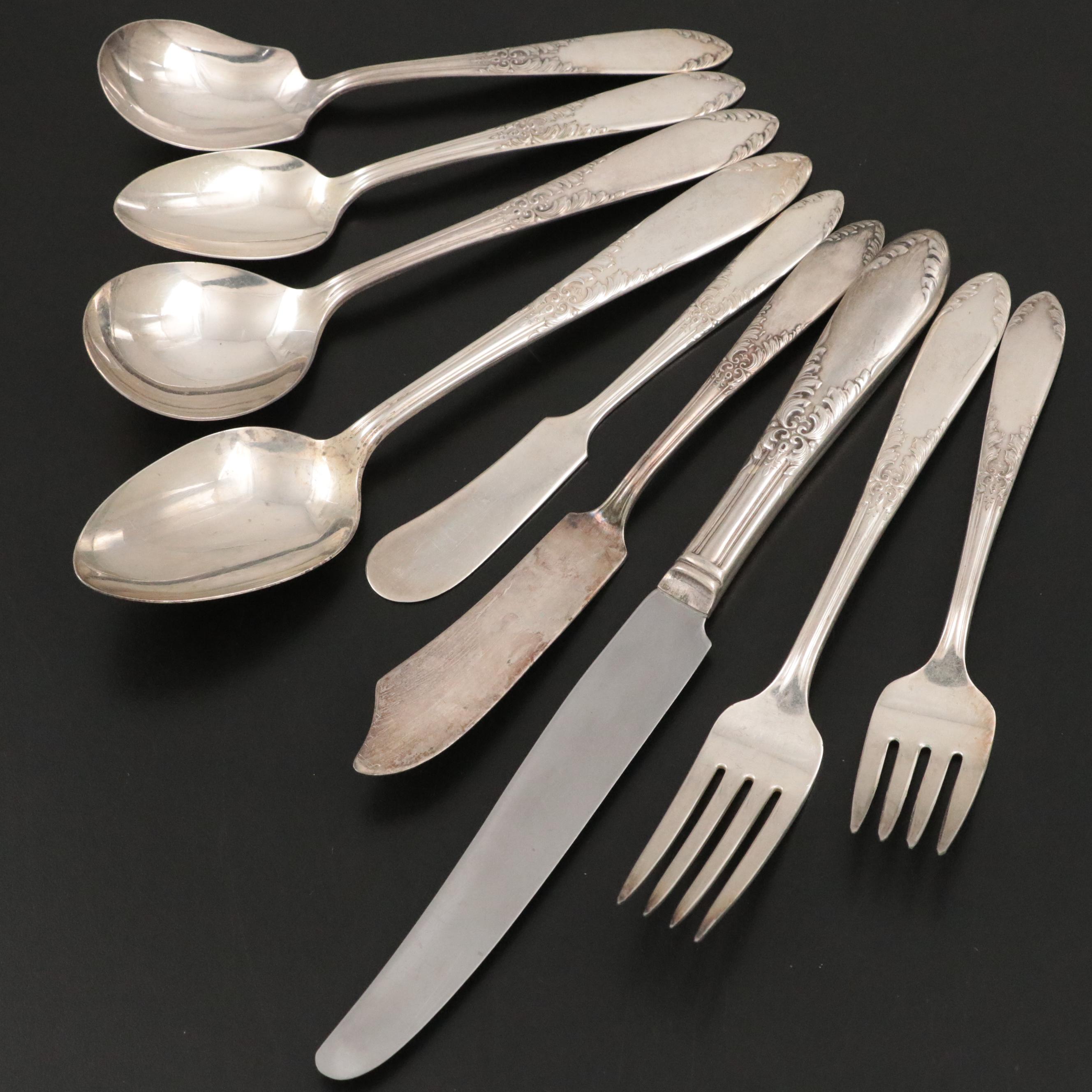 National Silver Co. "King Edward" Silver Plate Flatware
