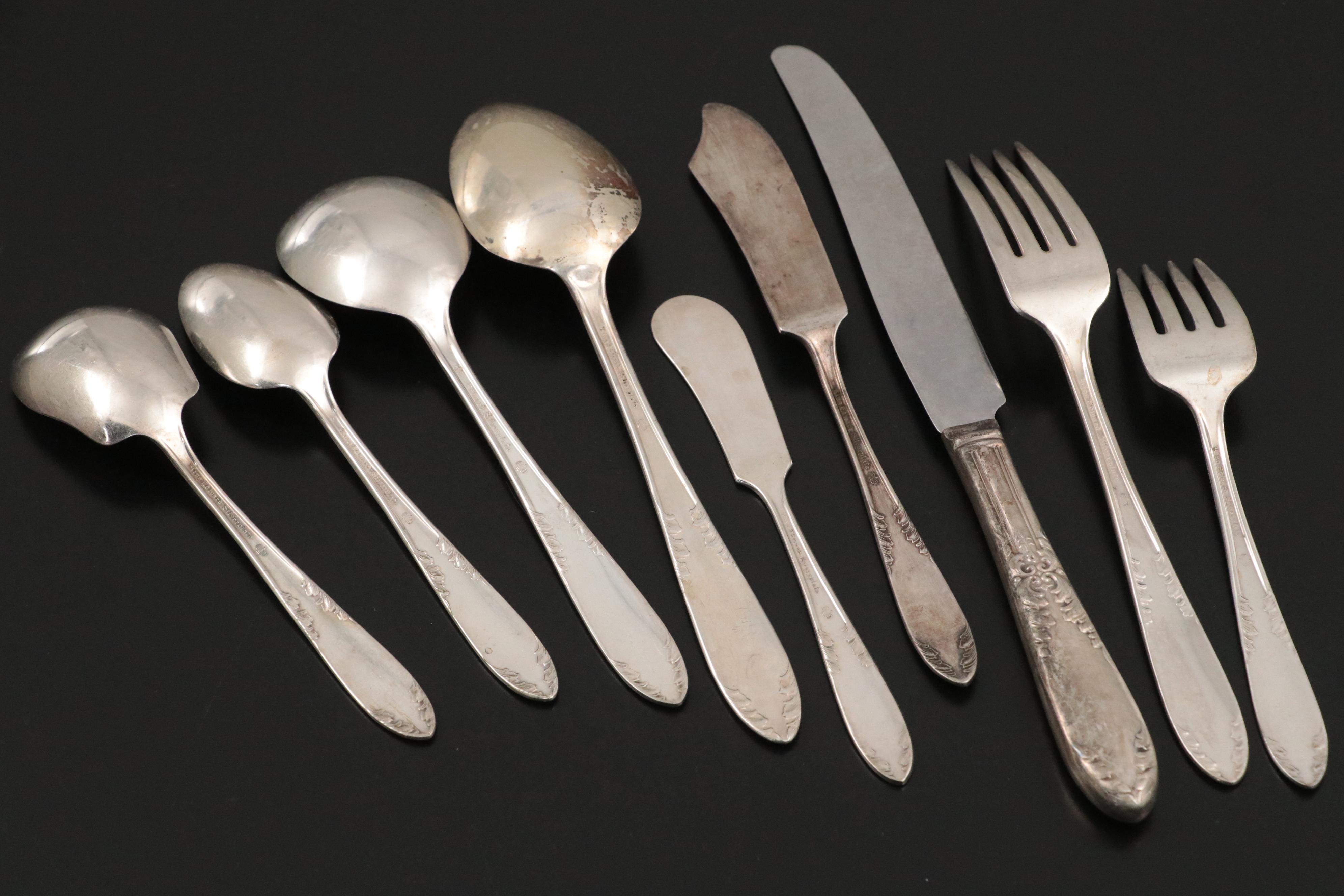 National Silver Co. "King Edward" Silver Plate Flatware