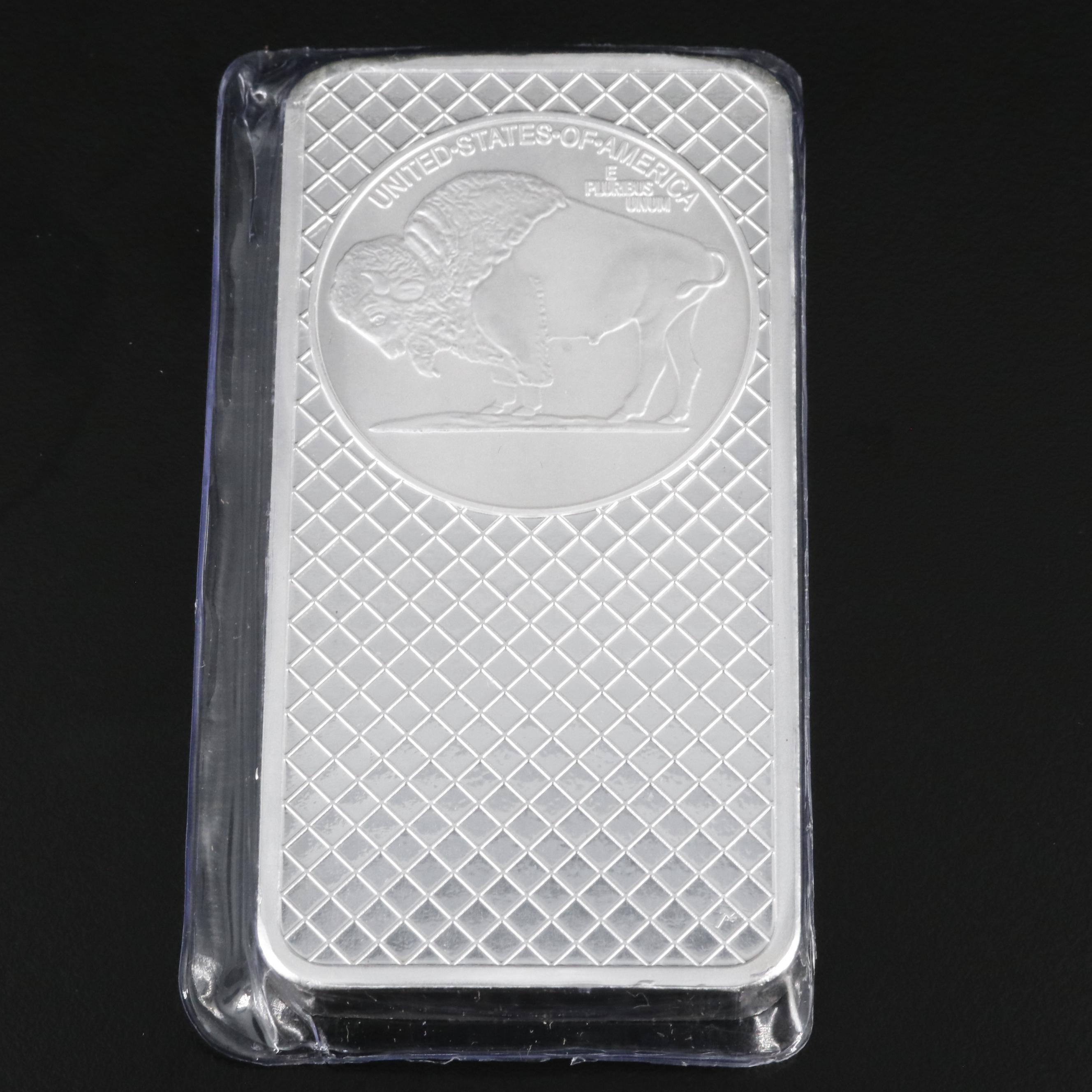 Ten Troy Ounce .999 Silver Bar