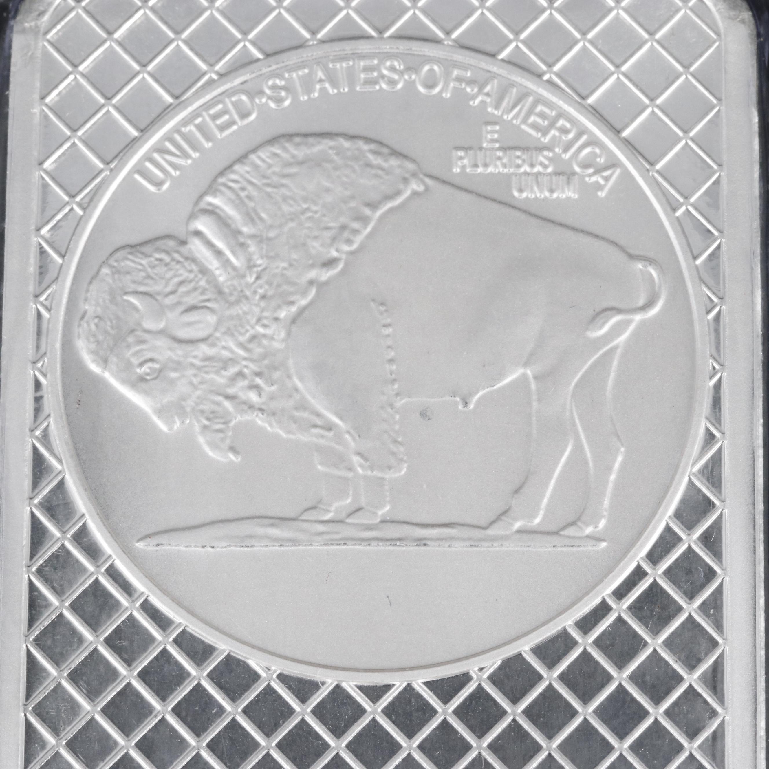 Ten Troy Ounce .999 Silver Bar