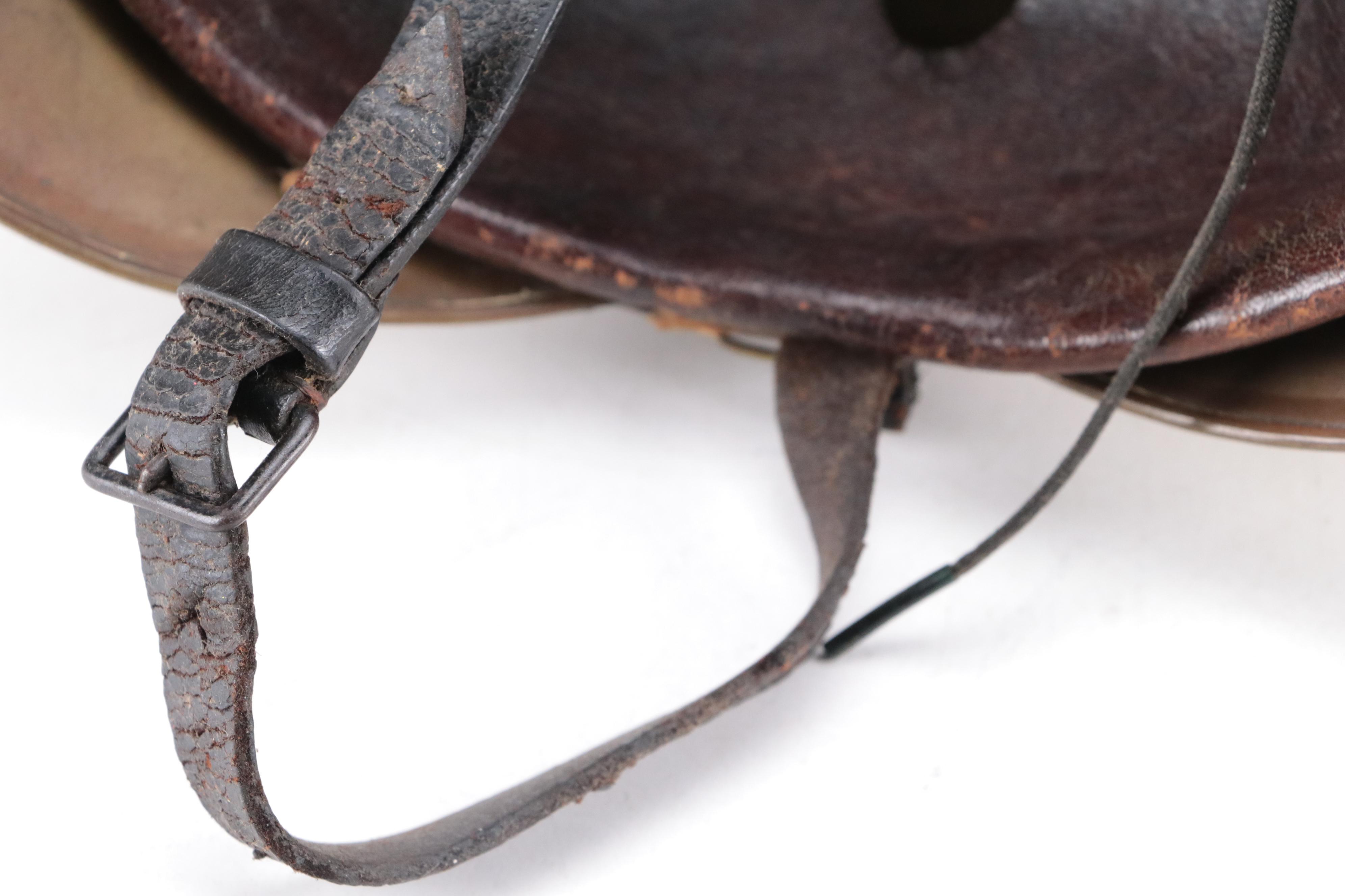 French Brass Fireman's Helmet, Early 20th Century