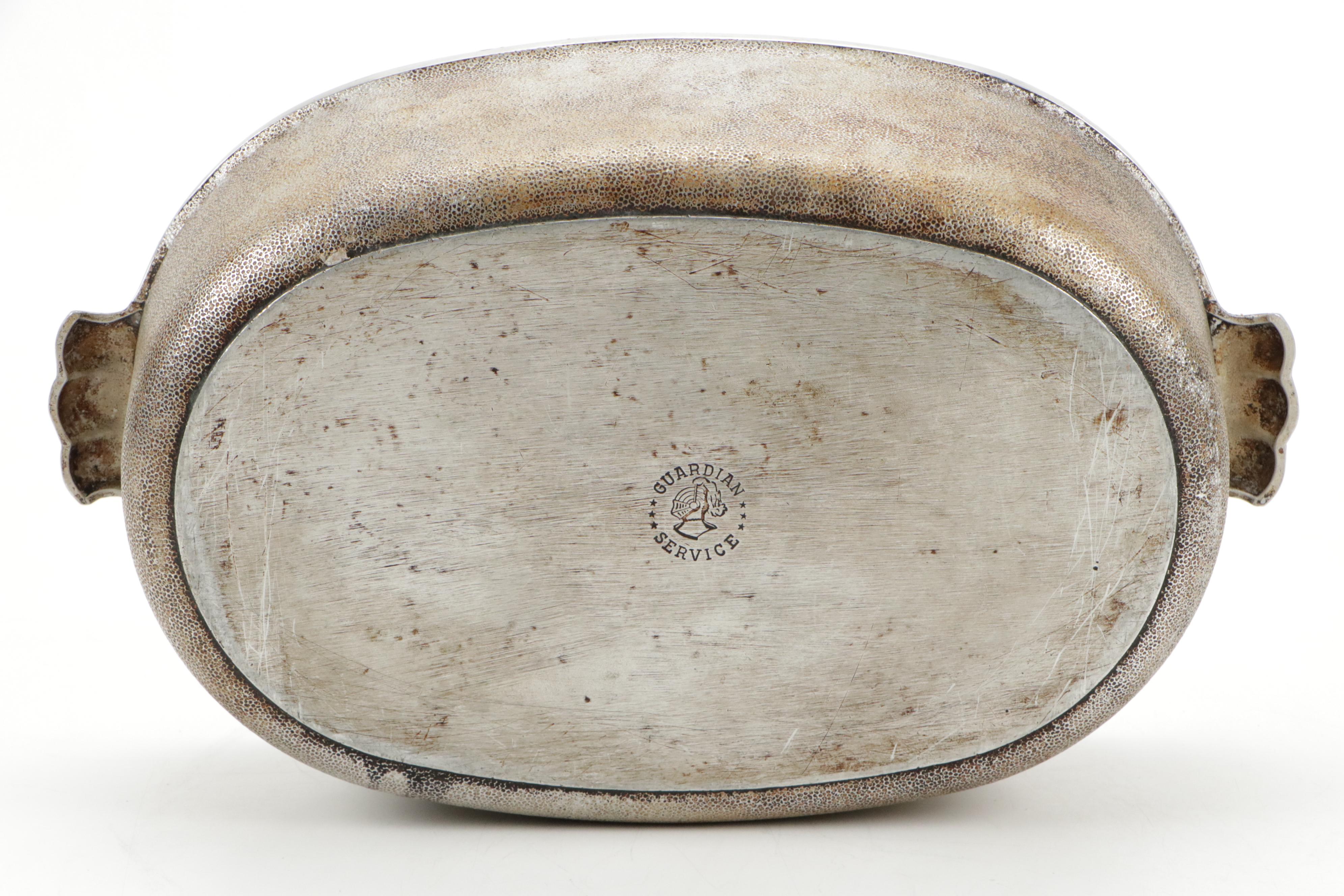 Guardian Ware Cast Aluminum Roasting Pan with Lid