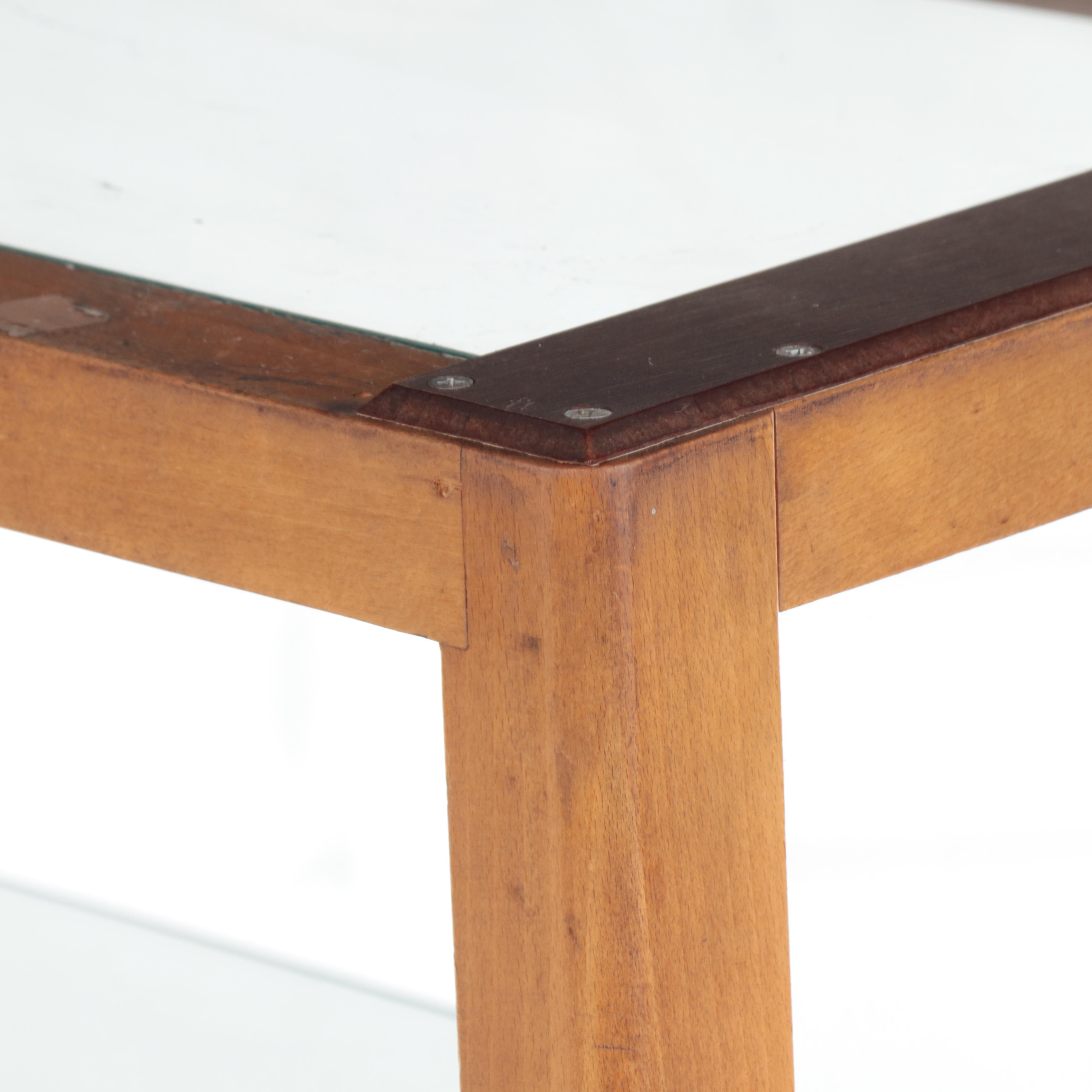 Wood and Glass Shop Counter Showcase