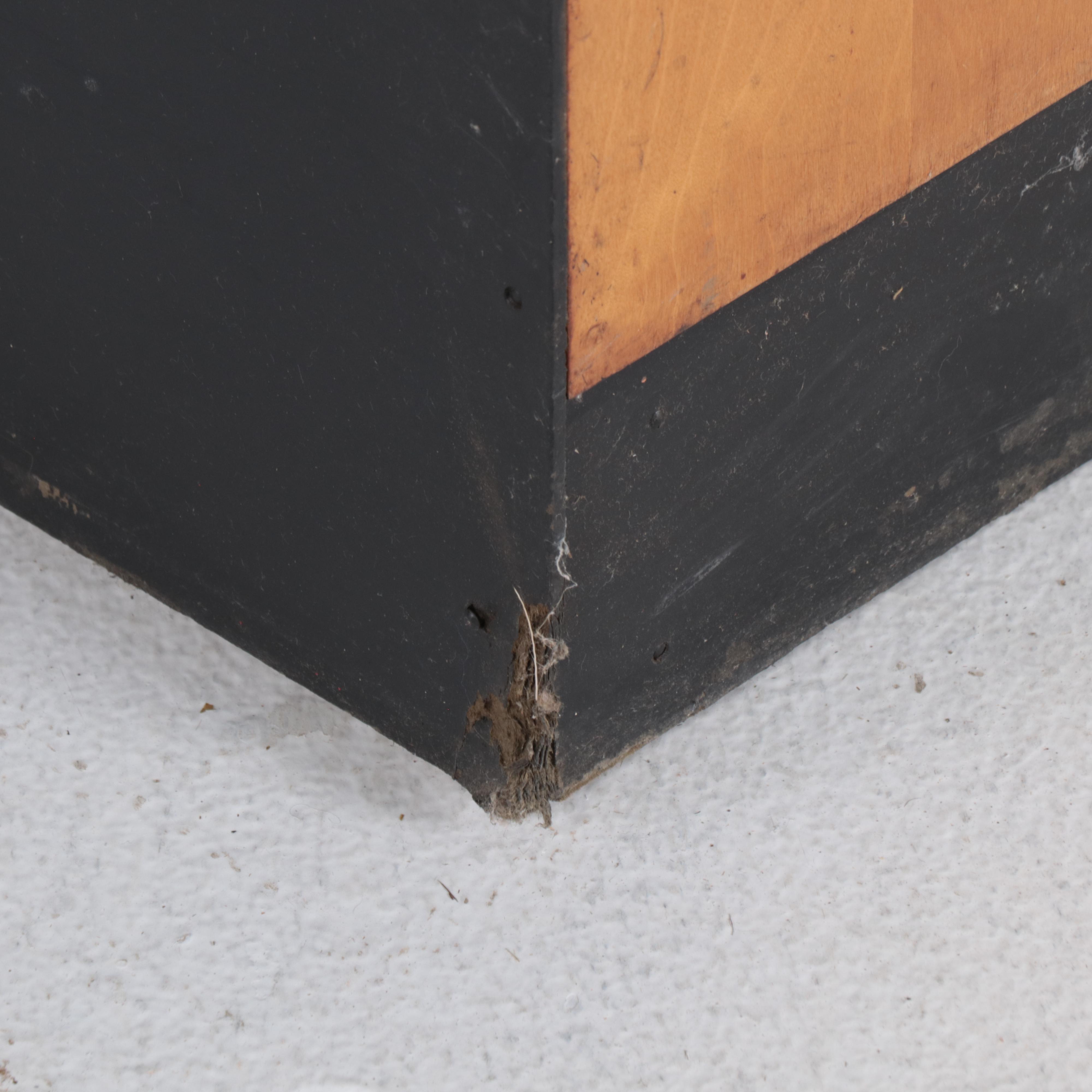 Wood and Glass Shop Counter Showcase