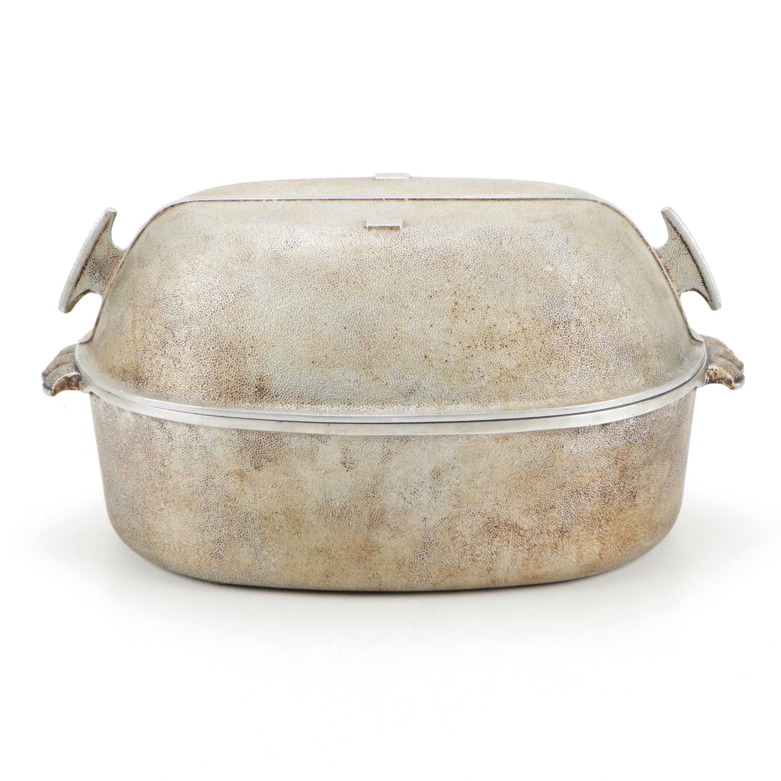 Guardian Ware Cast Aluminum Roasting Pan with Lid